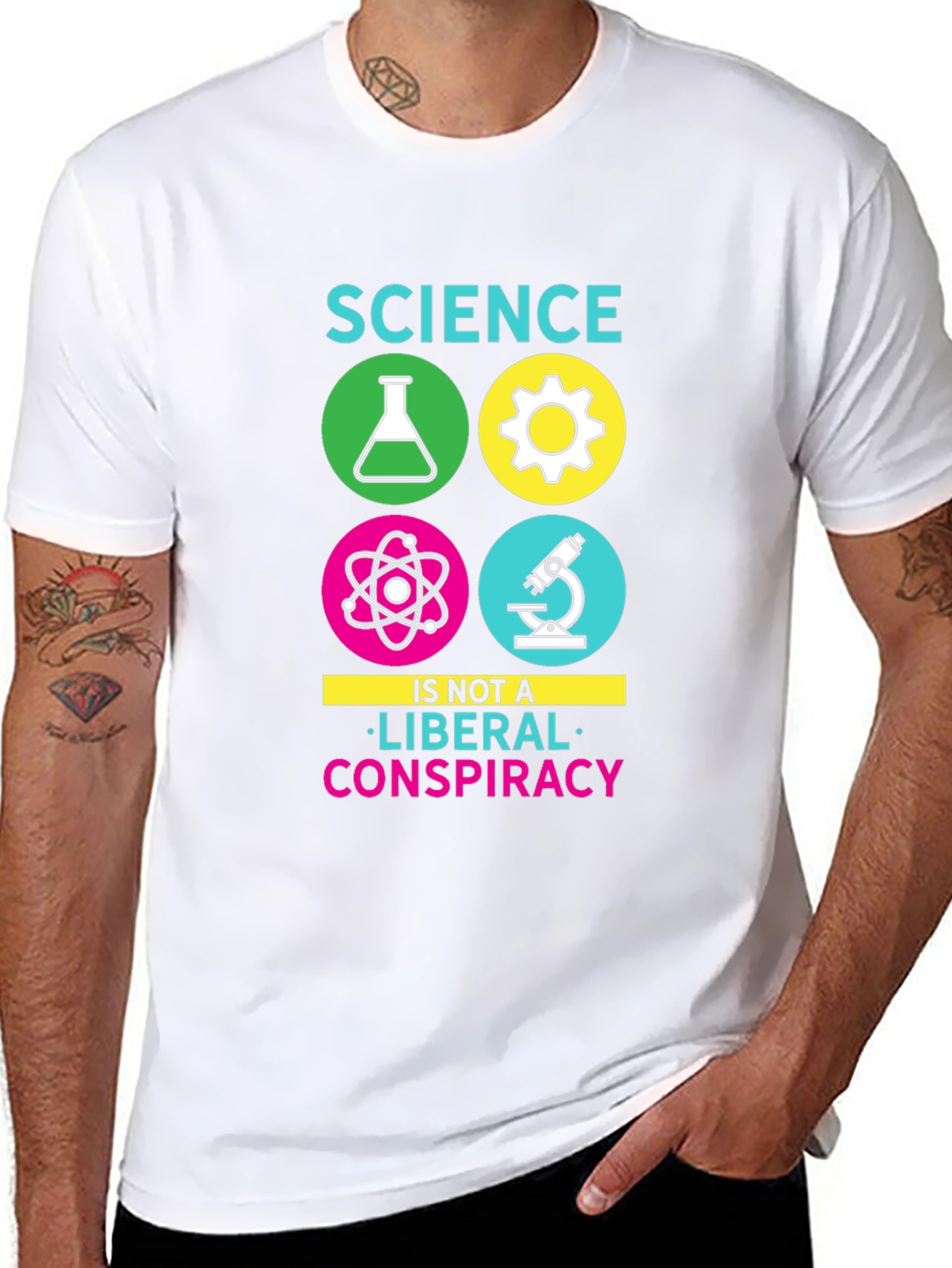 Science Conspiracy T-Shirt: Funny Science Tee