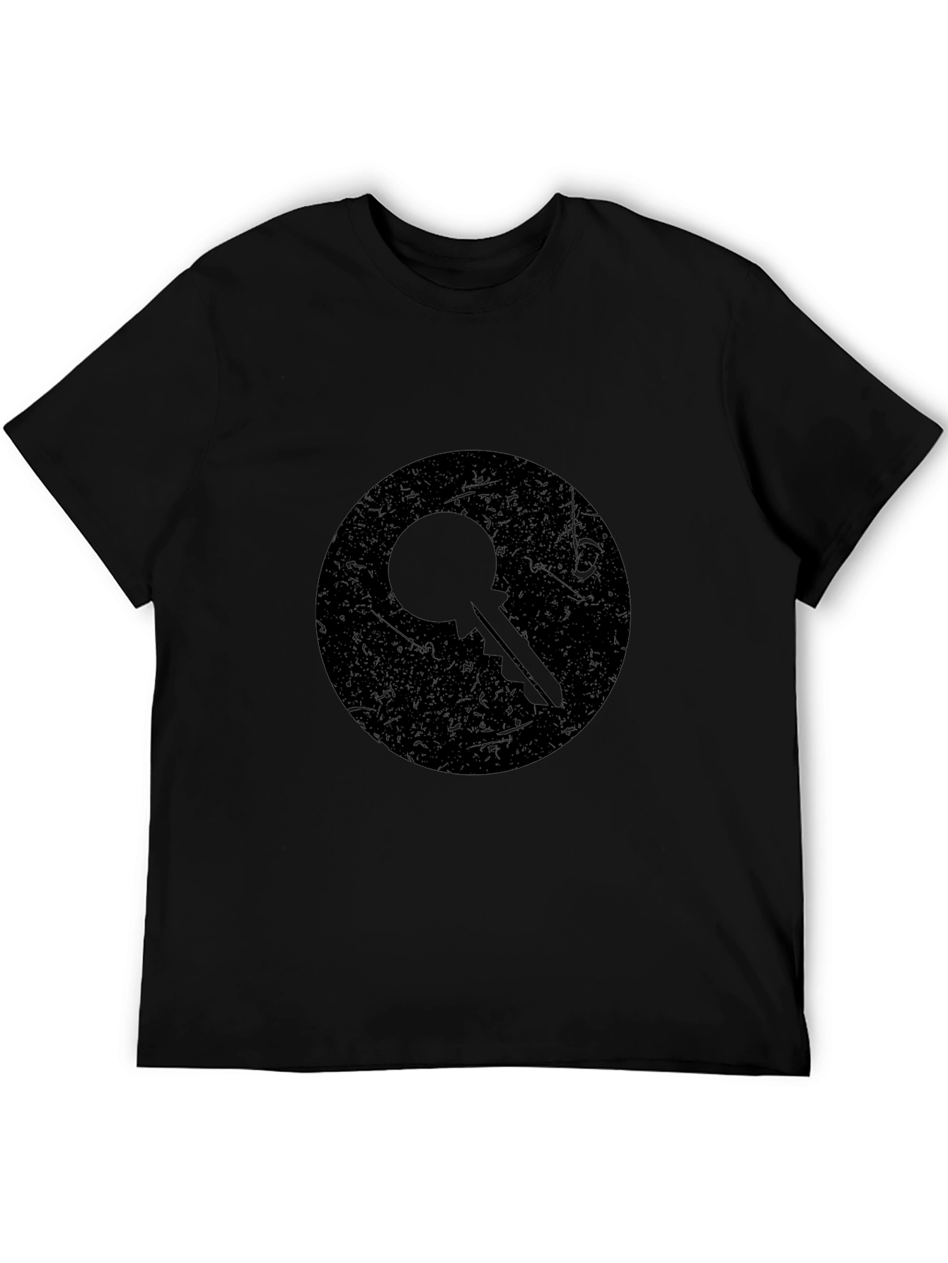 Key Graphic Black T-Shirt
