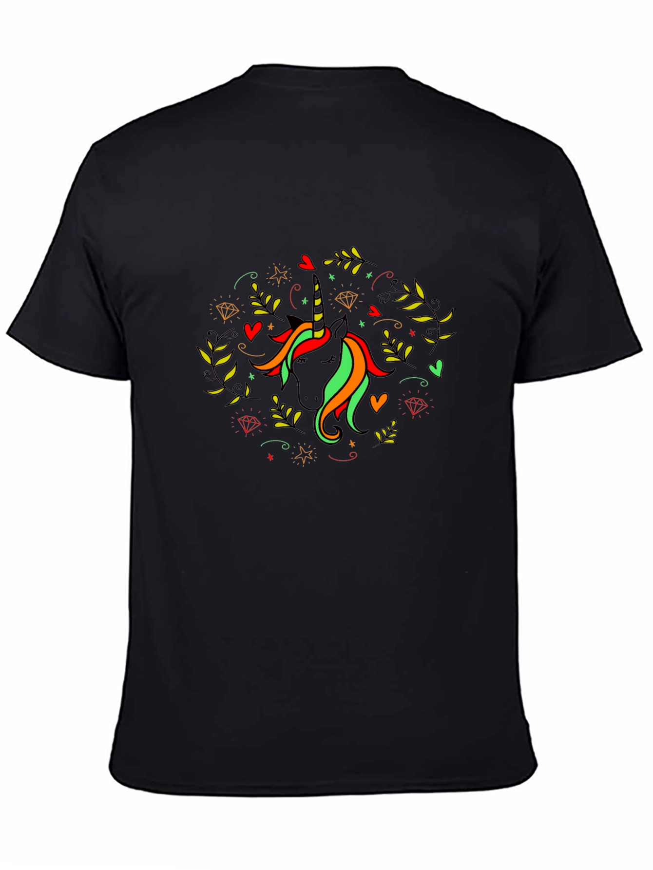 Unicorn Graphic Print Tee