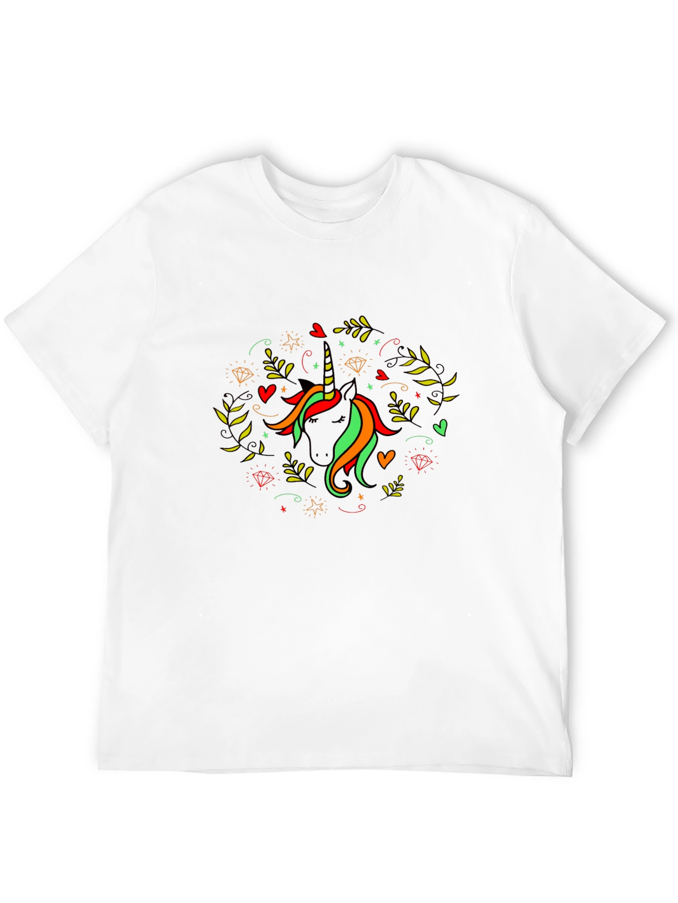 Unicorn Graphic Print Tee
