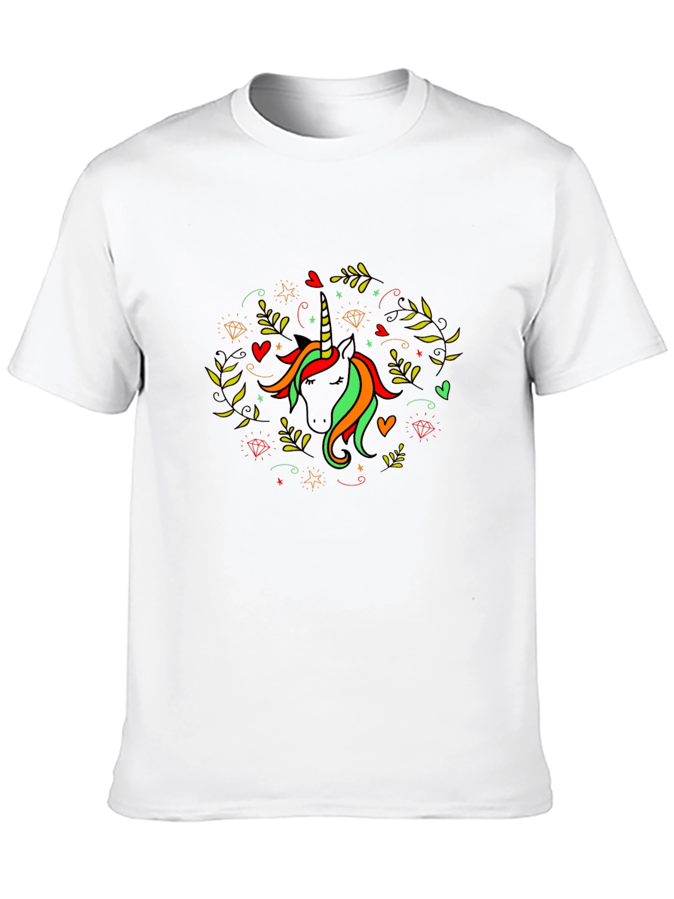 Unicorn Graphic Print Tee