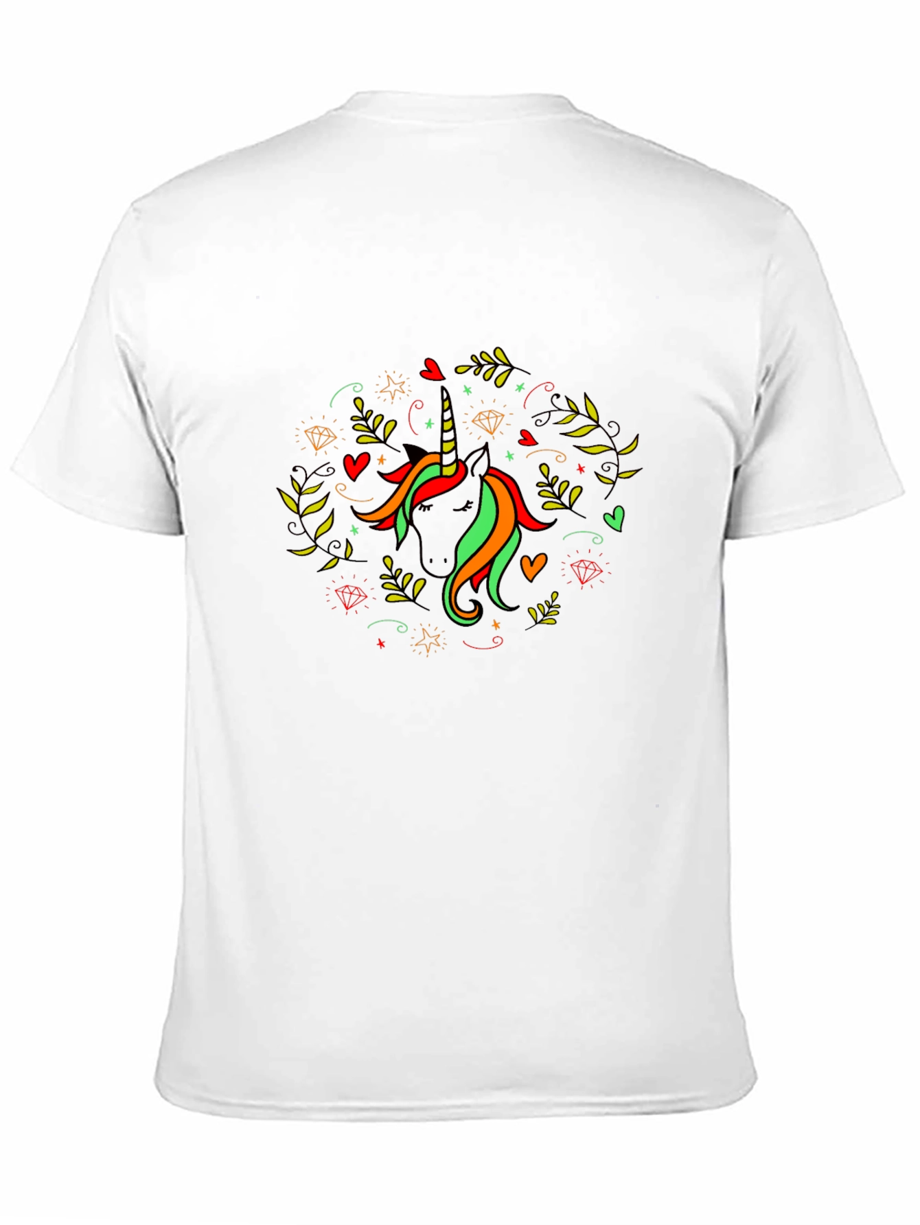 Unicorn Graphic Print Tee