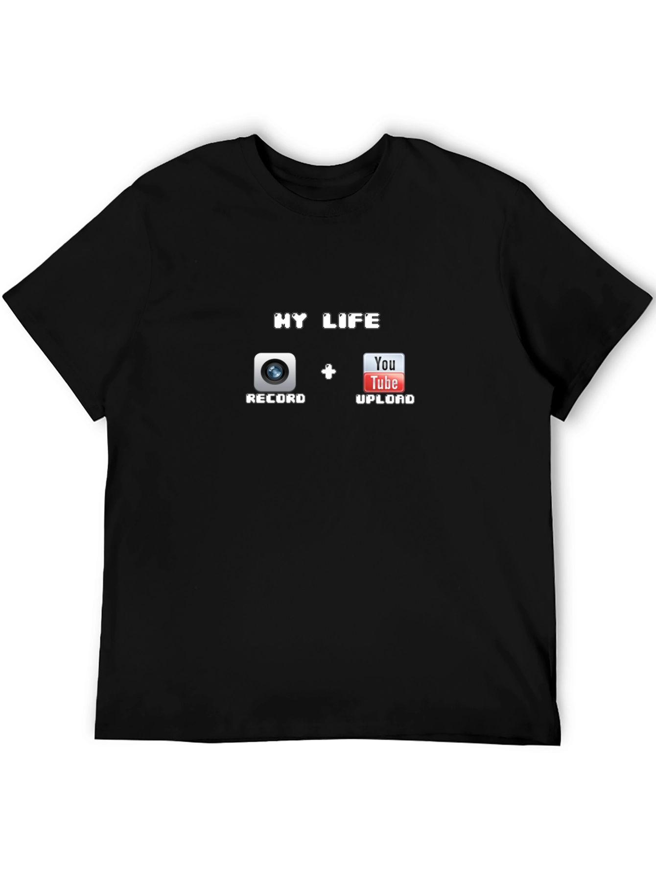 My Life Record + Upload T-Shirt