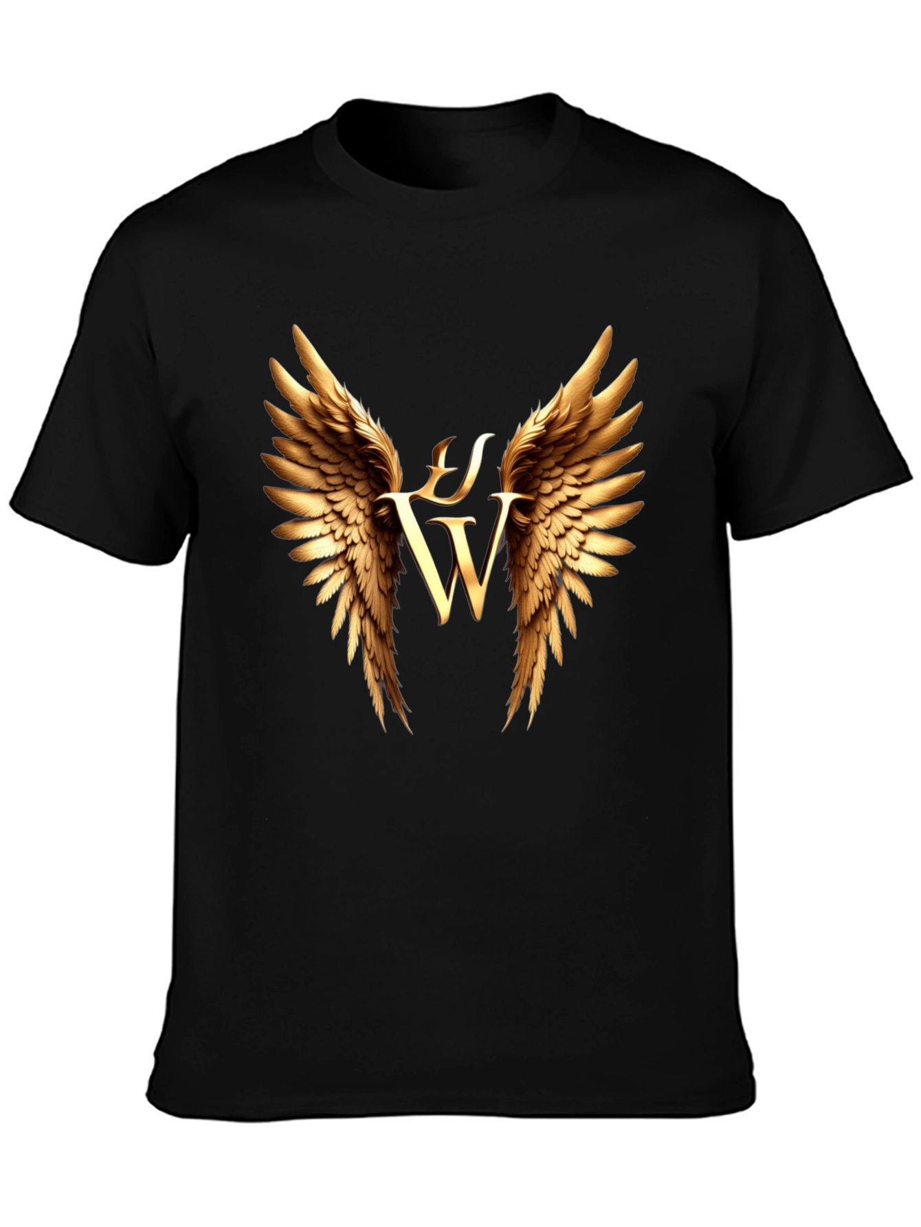 Winged Logo Black T-Shirt