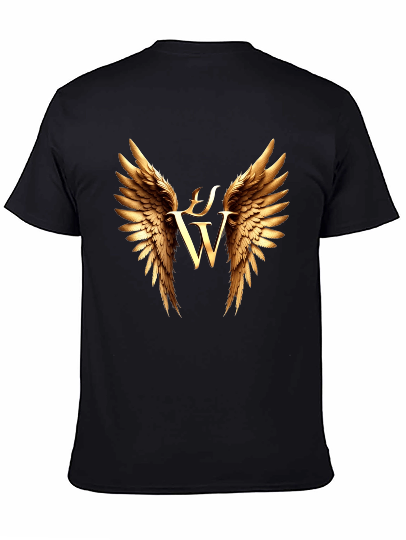 Winged Logo Black T-Shirt