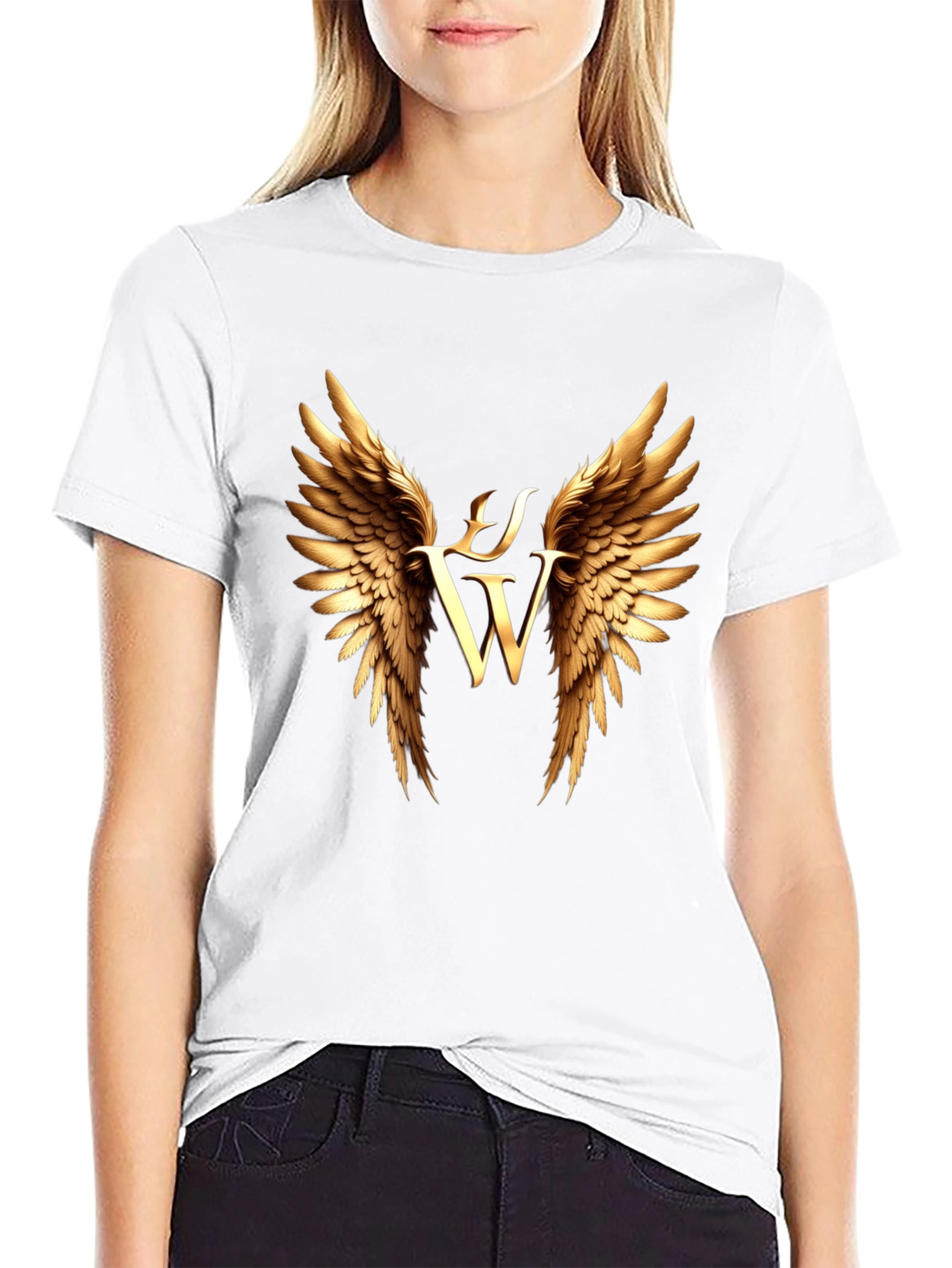 Winged Logo Black T-Shirt