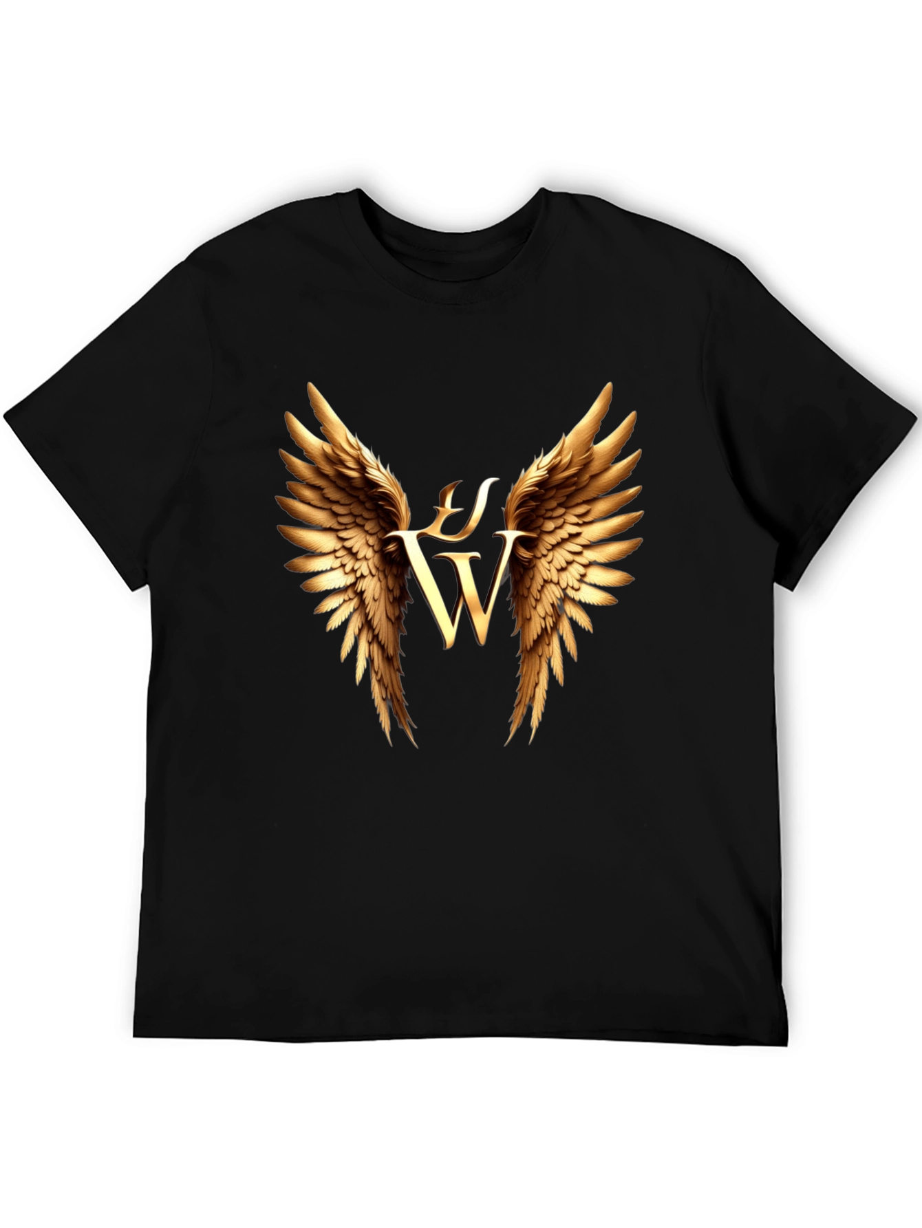Winged Logo Black T-Shirt