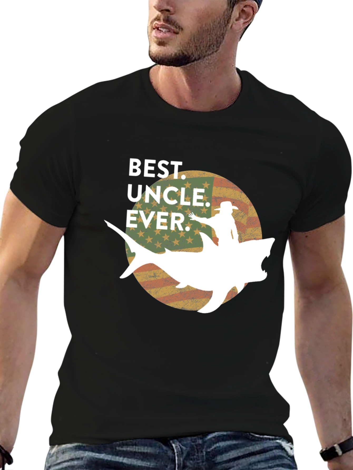 Best Uncle Ever Shark T-Shirt