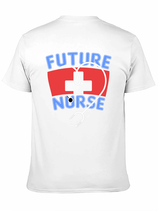 Future Nurse T-Shirt - Stethoscope Heart Design