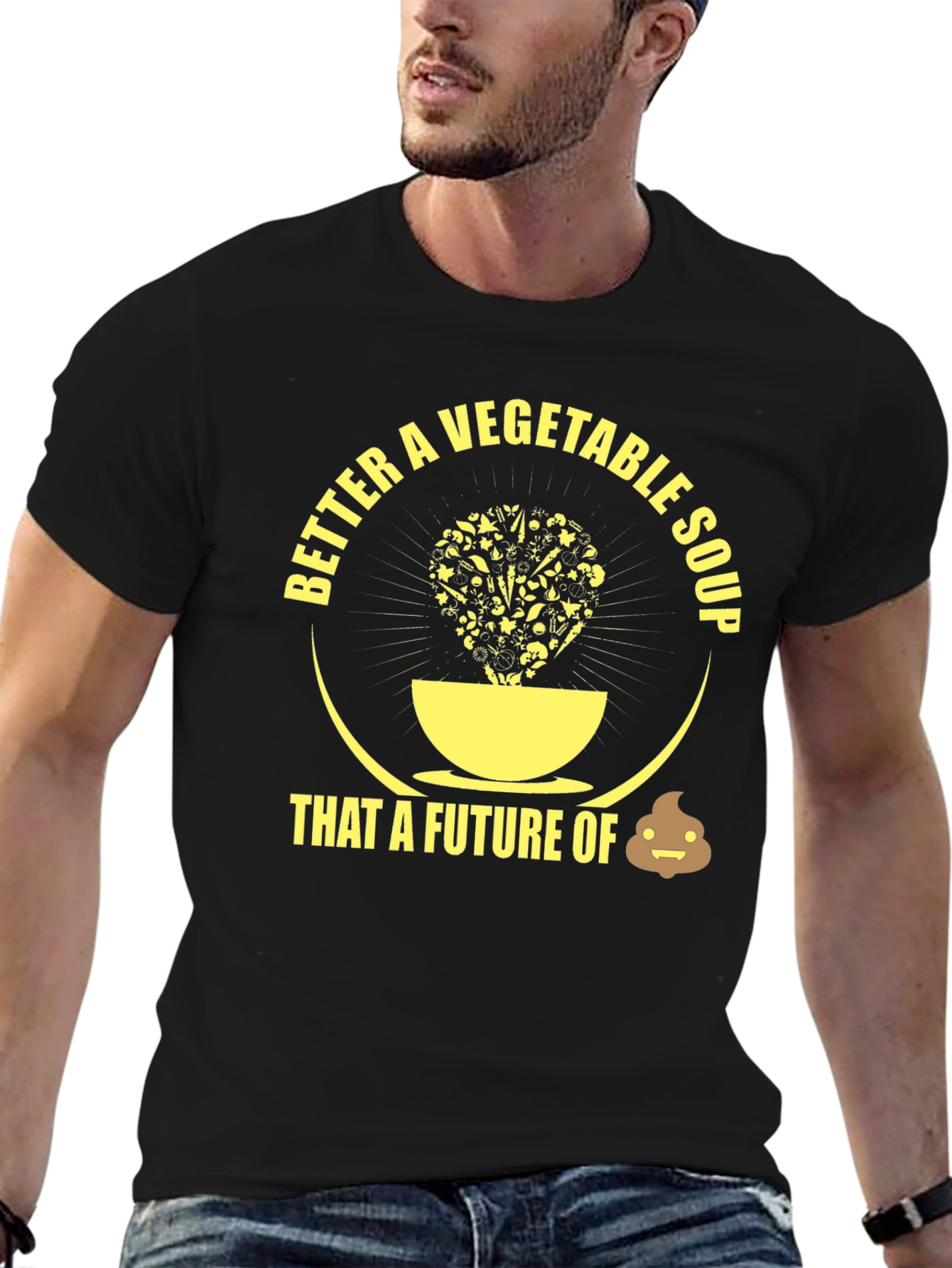Vegetable Soup T-Shirt - Funny Foodie Tee