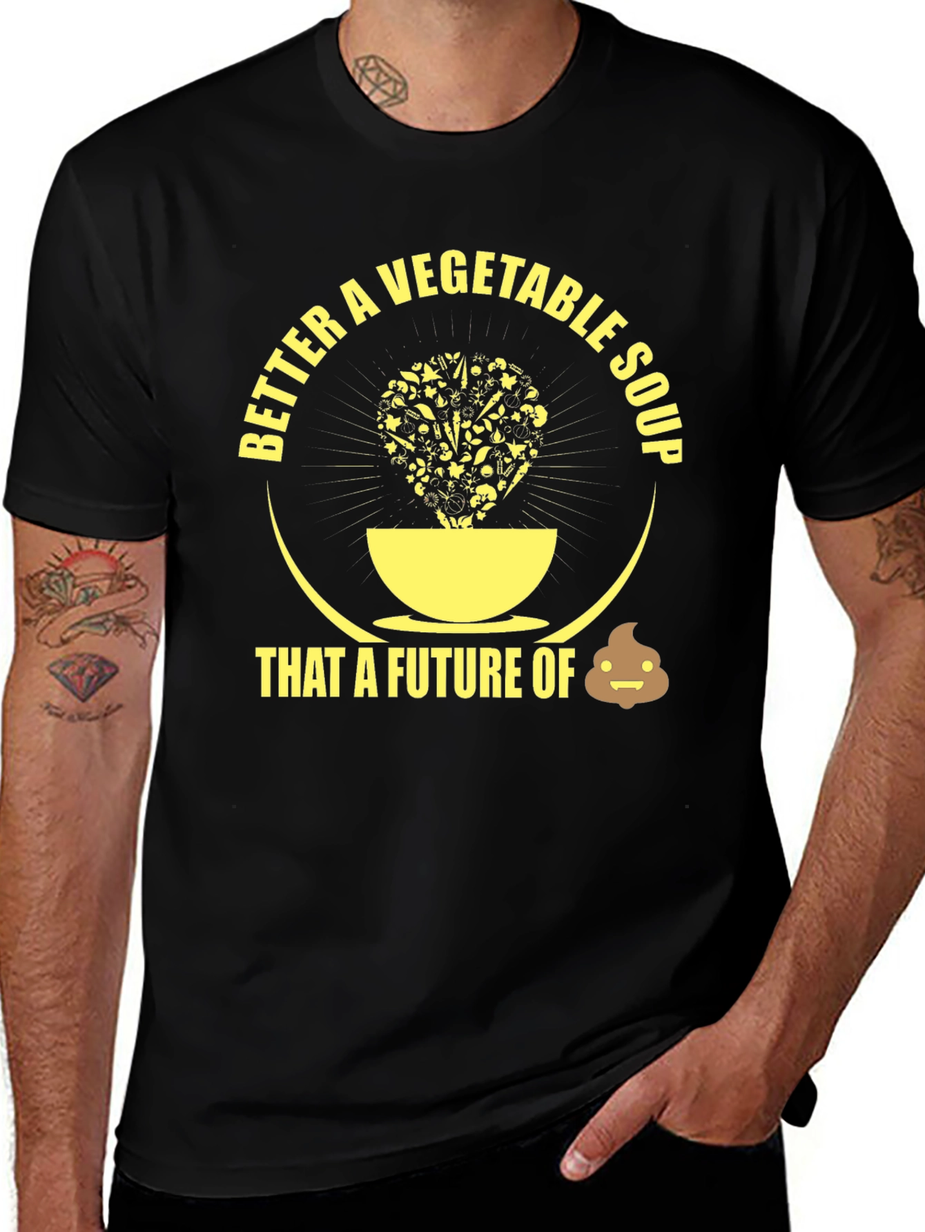 Vegetable Soup T-Shirt - Funny Foodie Tee