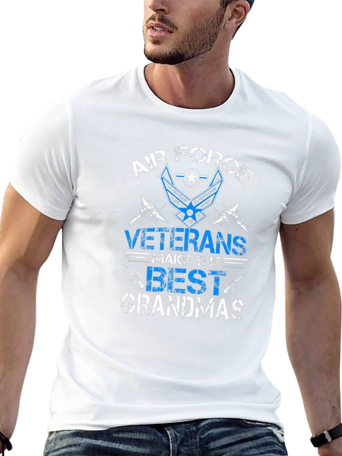 Air Force Veteran Grandma T-Shirt