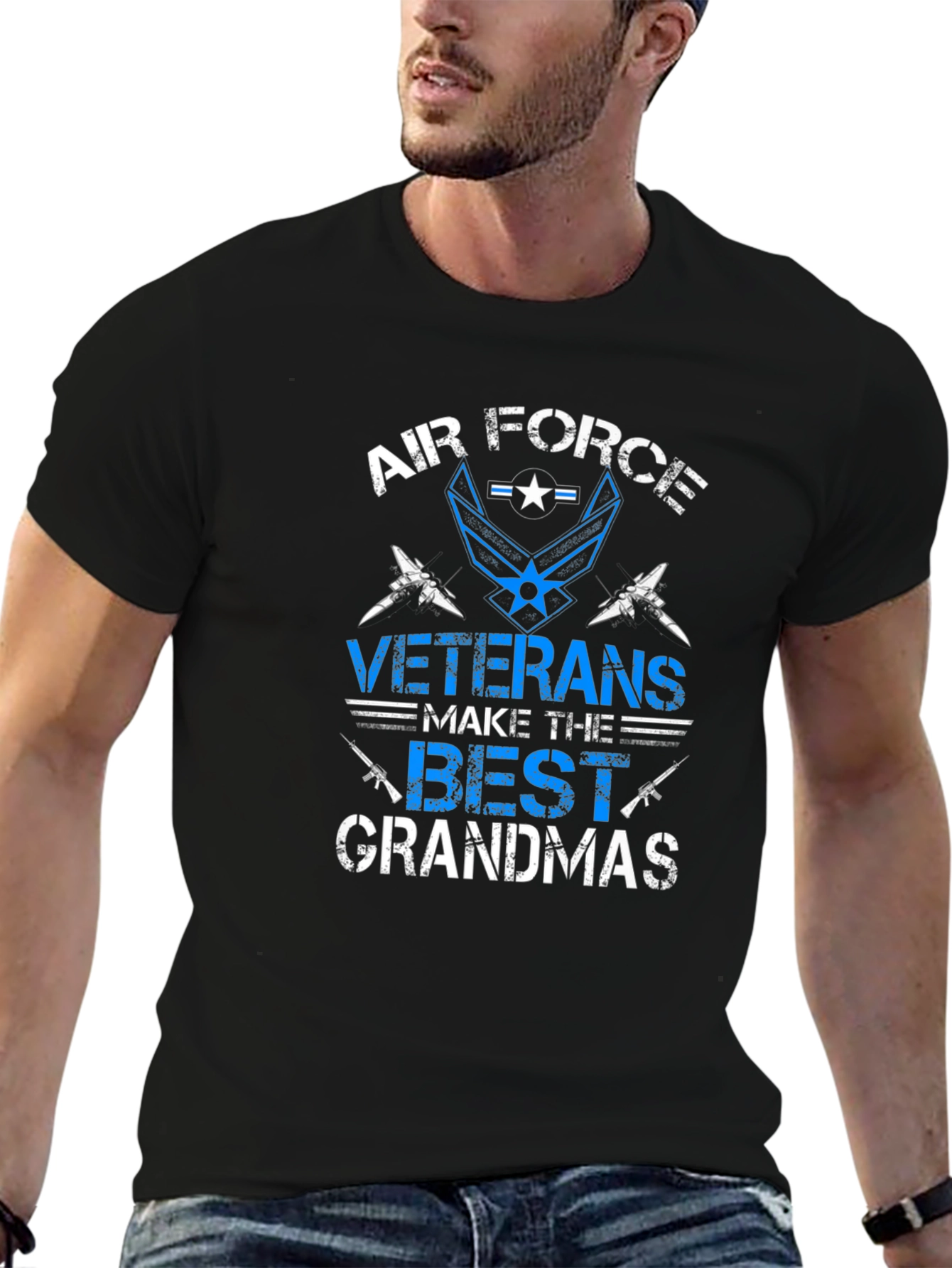 Air Force Veteran Grandma T-Shirt