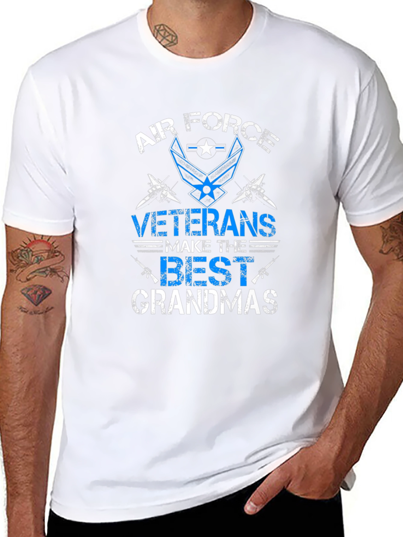 Air Force Veteran Grandma T-Shirt