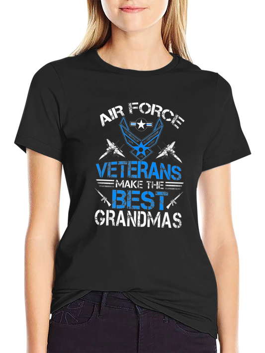 Air Force Veteran Grandma T-Shirt
