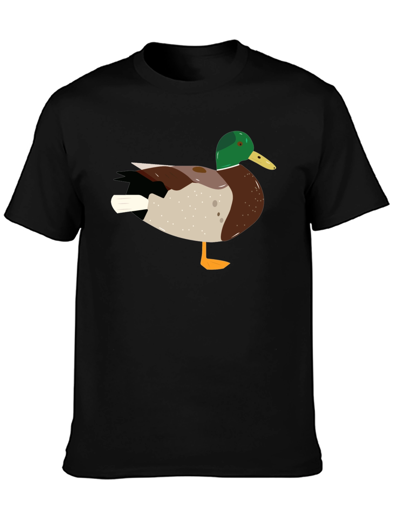 Duck Graphic T-Shirt - Mens Crew Neck Tee