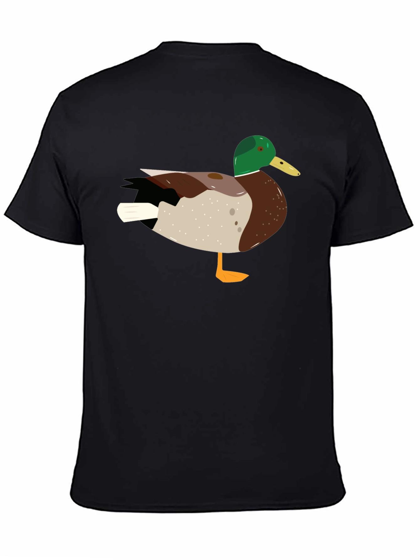Duck Graphic T-Shirt - Mens Crew Neck Tee