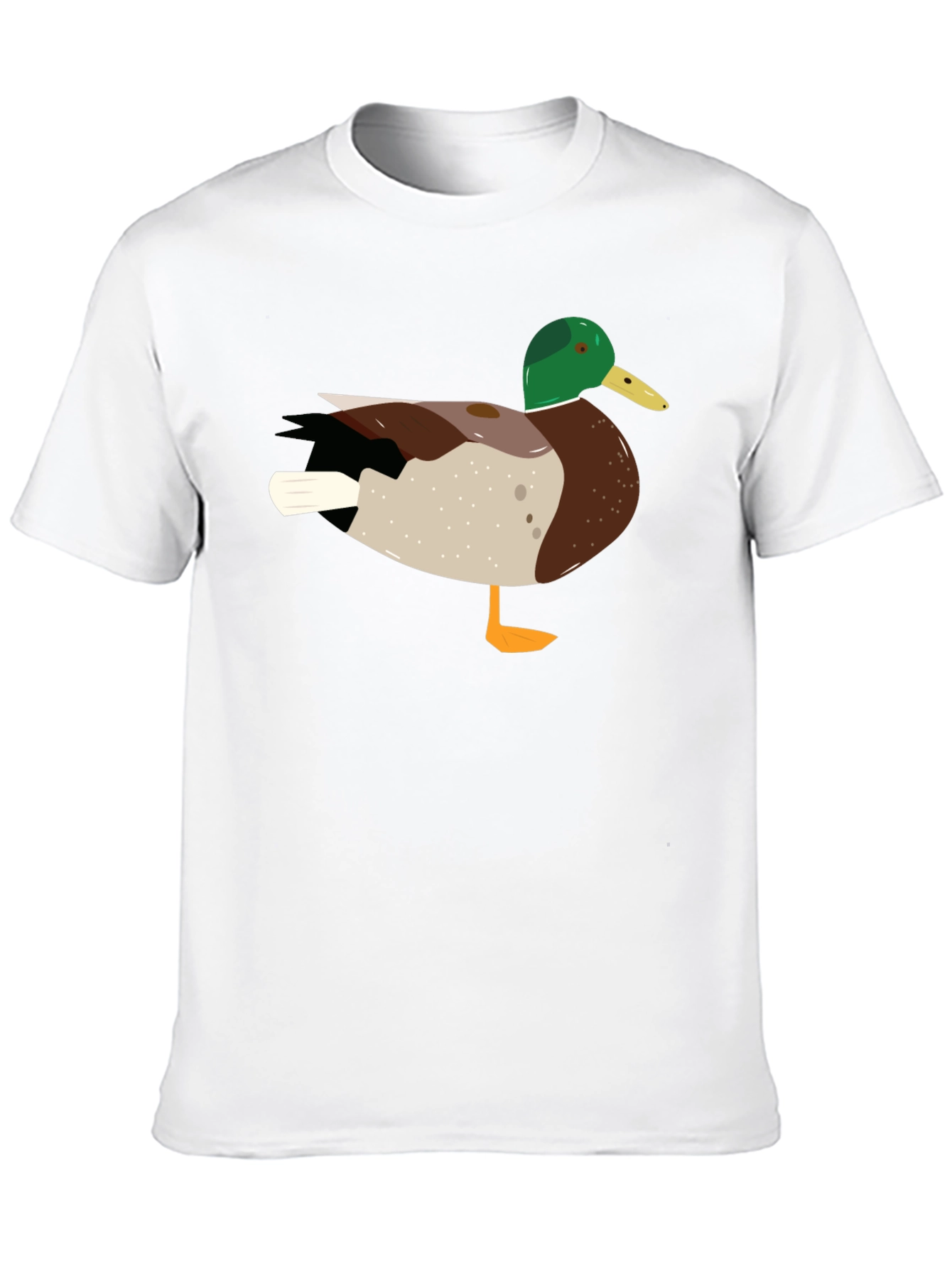 Duck Graphic T-Shirt - Mens Crew Neck Tee