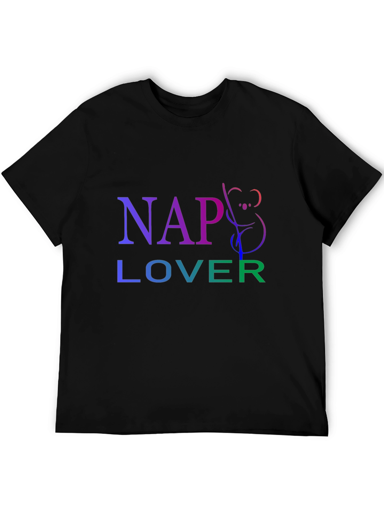 Nap Lover Koala Graphic T-Shirt