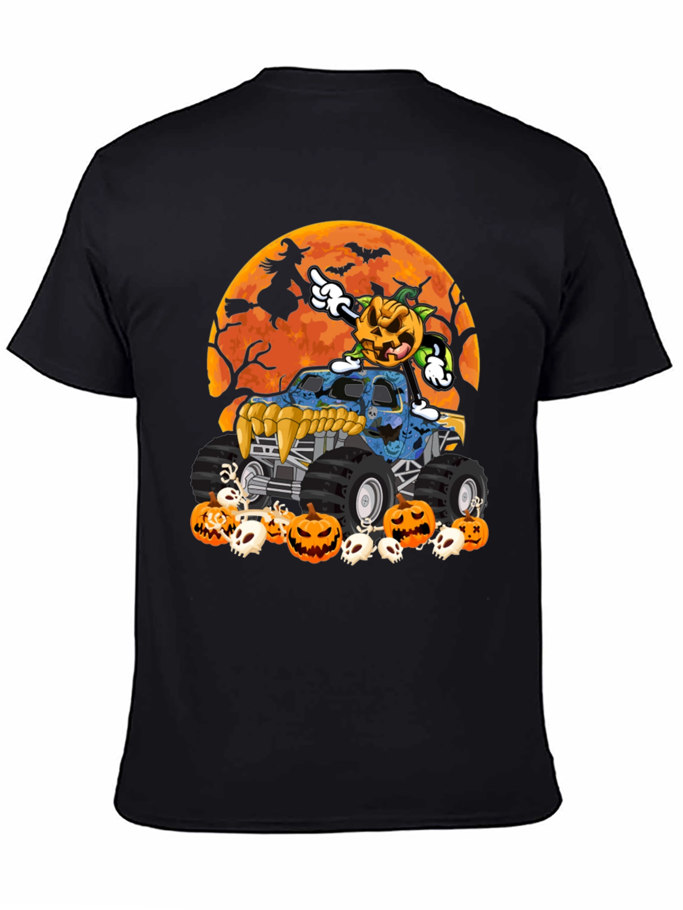 Halloween Monster Truck T-Shirt