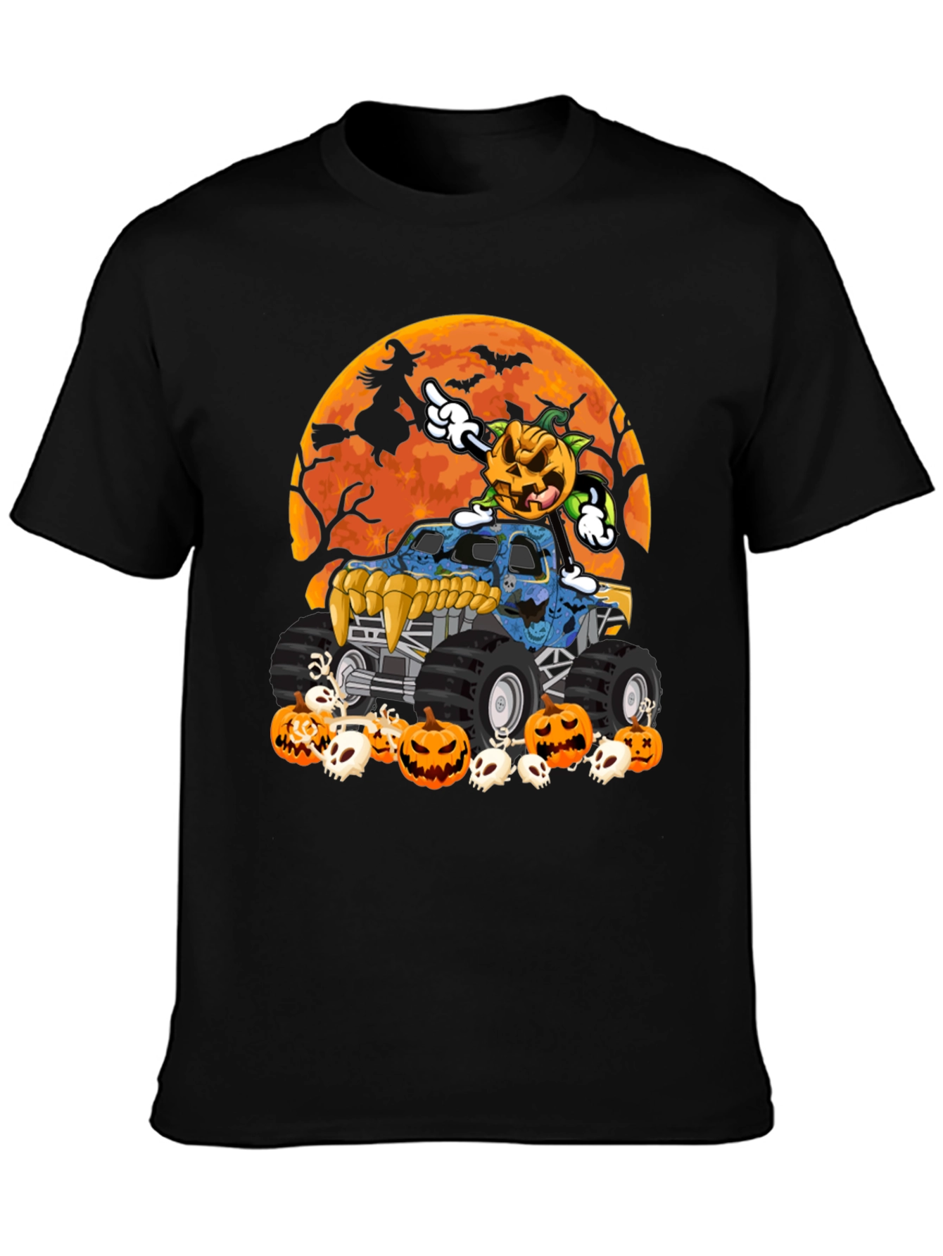 Halloween Monster Truck T-Shirt