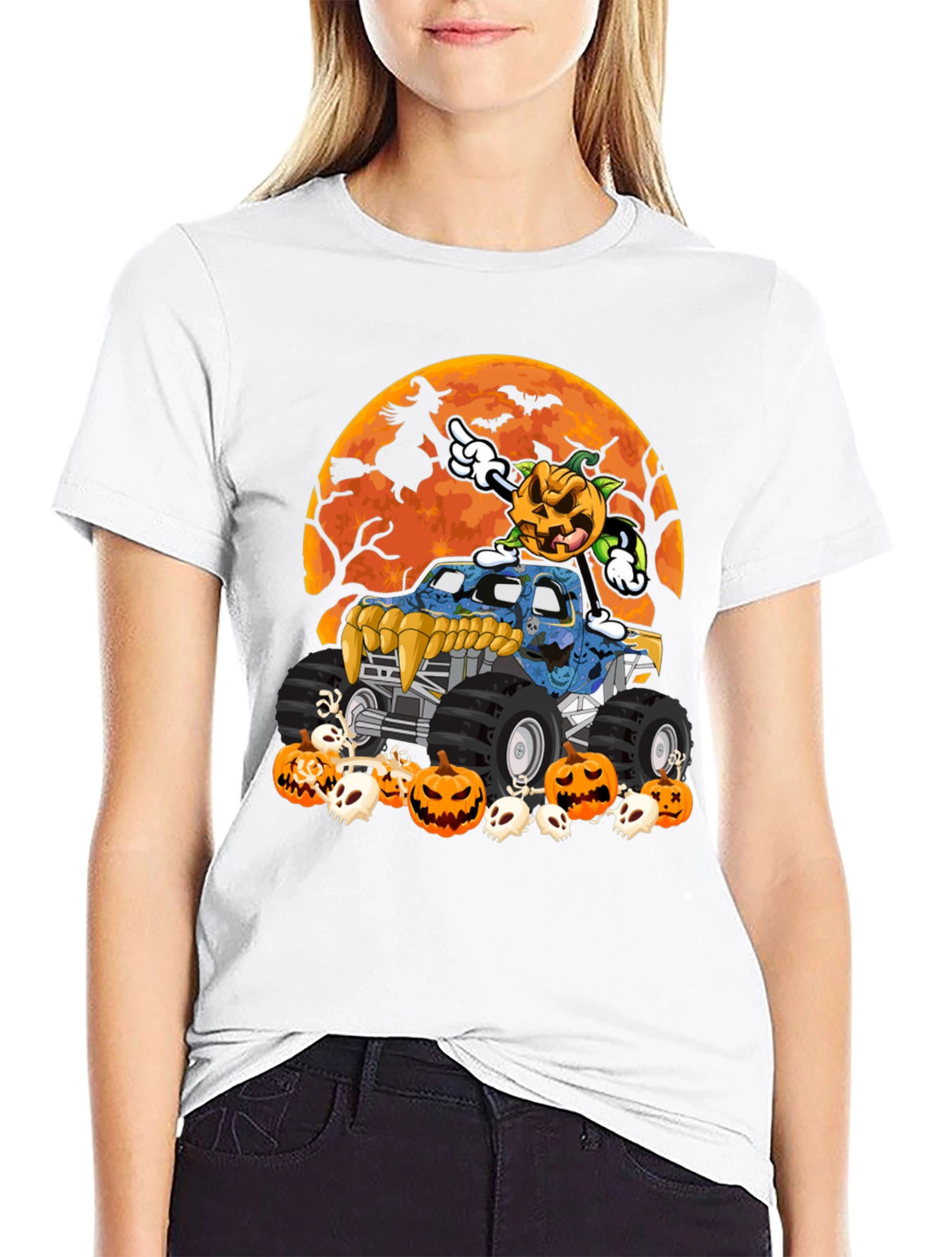 Halloween Monster Truck T-Shirt