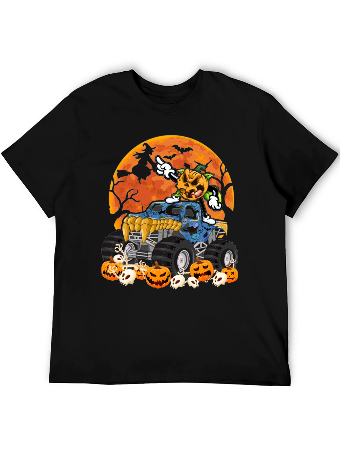 Halloween Monster Truck T-Shirt
