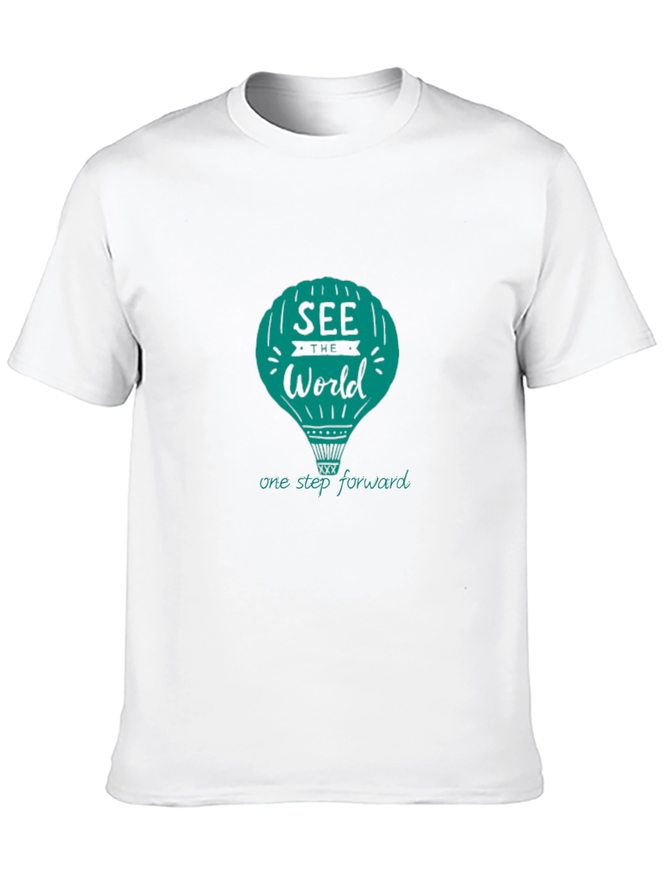 See The World Black T-Shirt