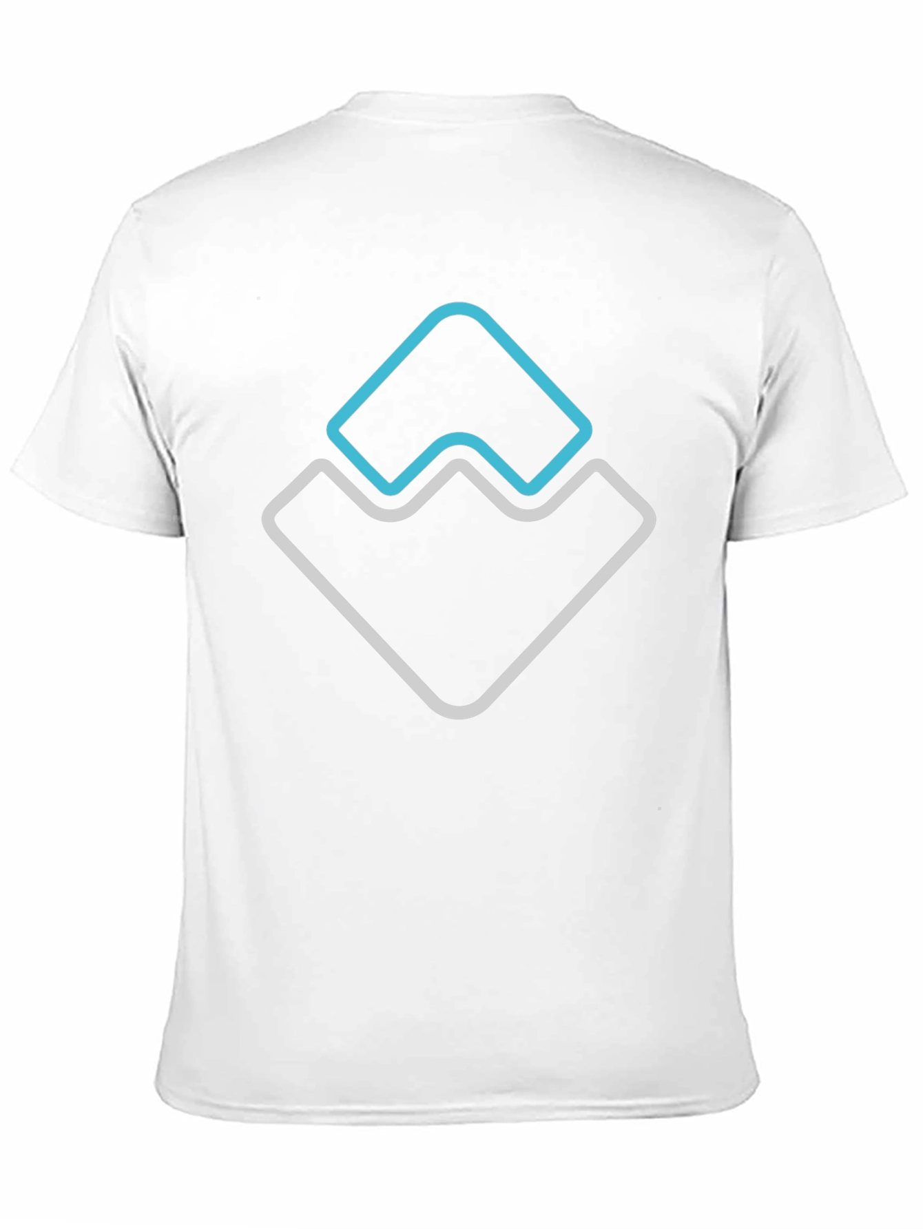 Geometric Graphic Tee - Modern Minimalist Design