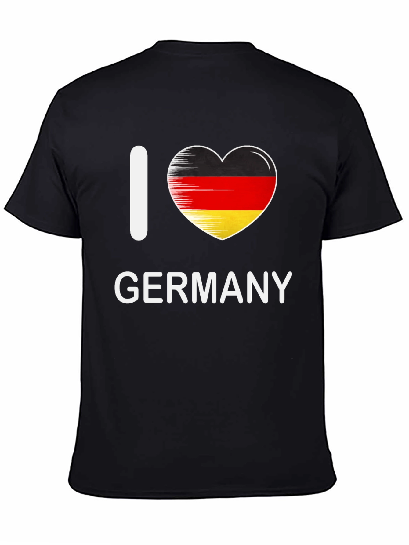 I Love Germany T-Shirt - German Flag Heart
