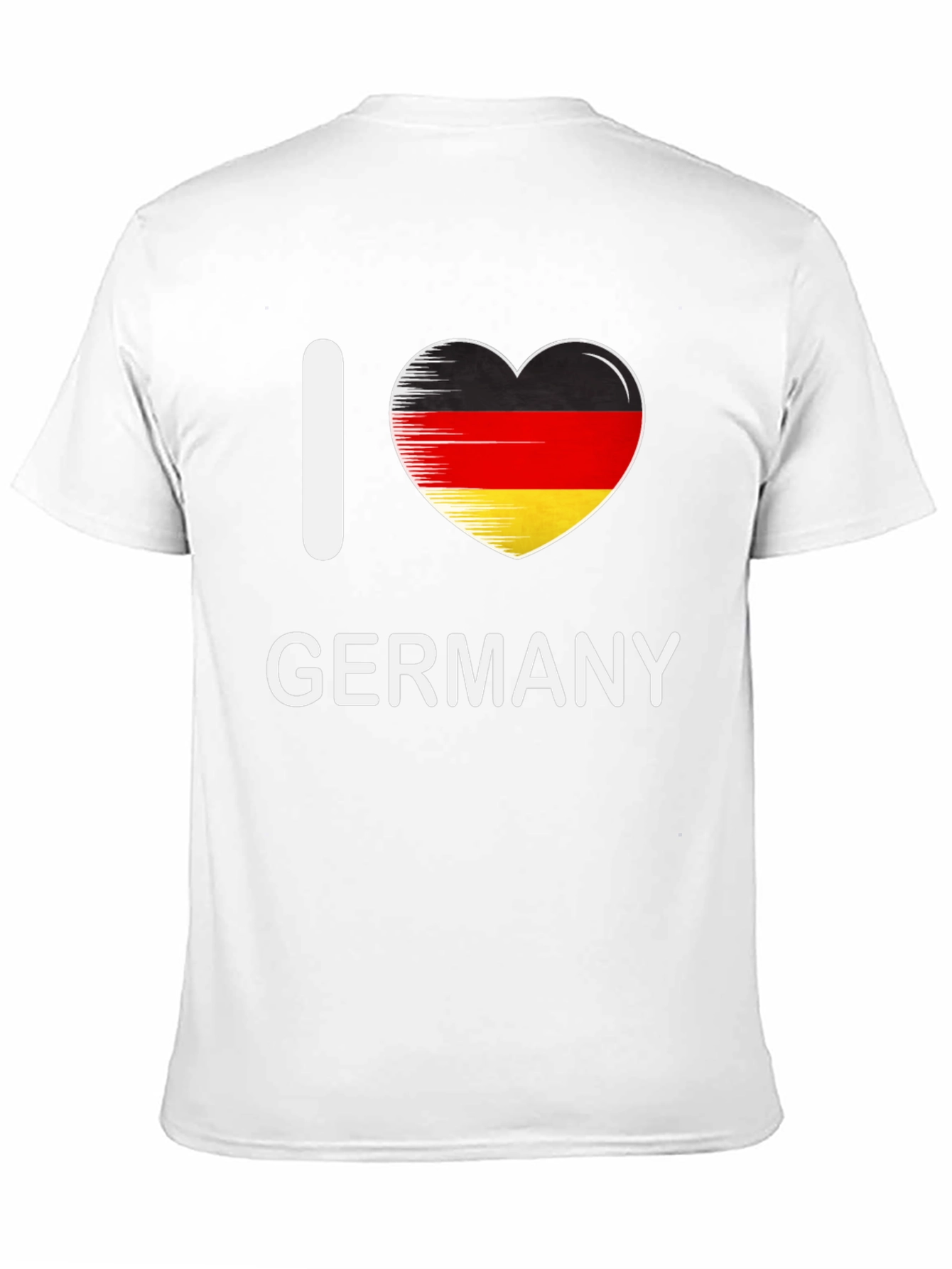 I Love Germany T-Shirt - German Flag Heart