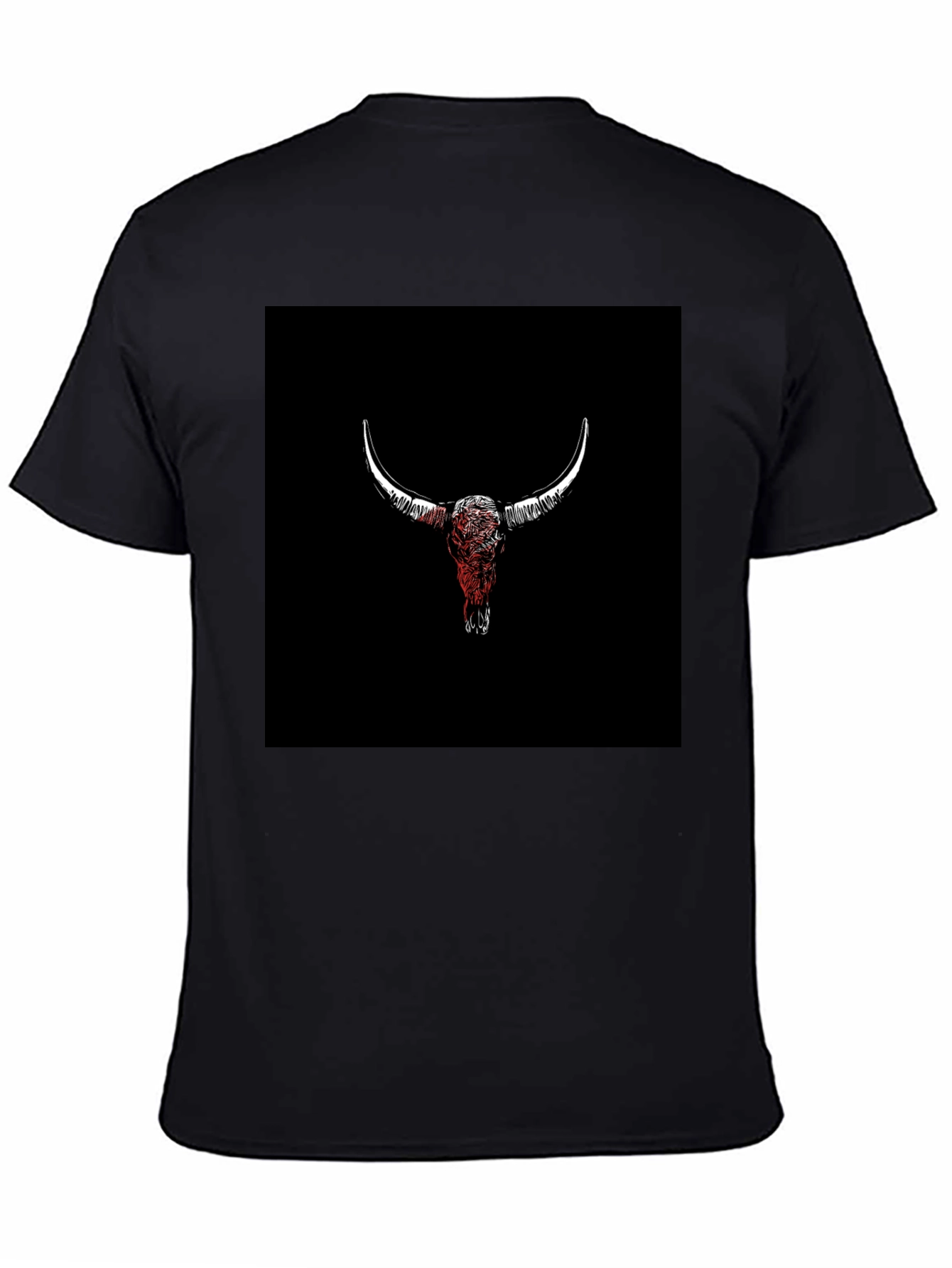 Skull Graphic Print T-Shirt