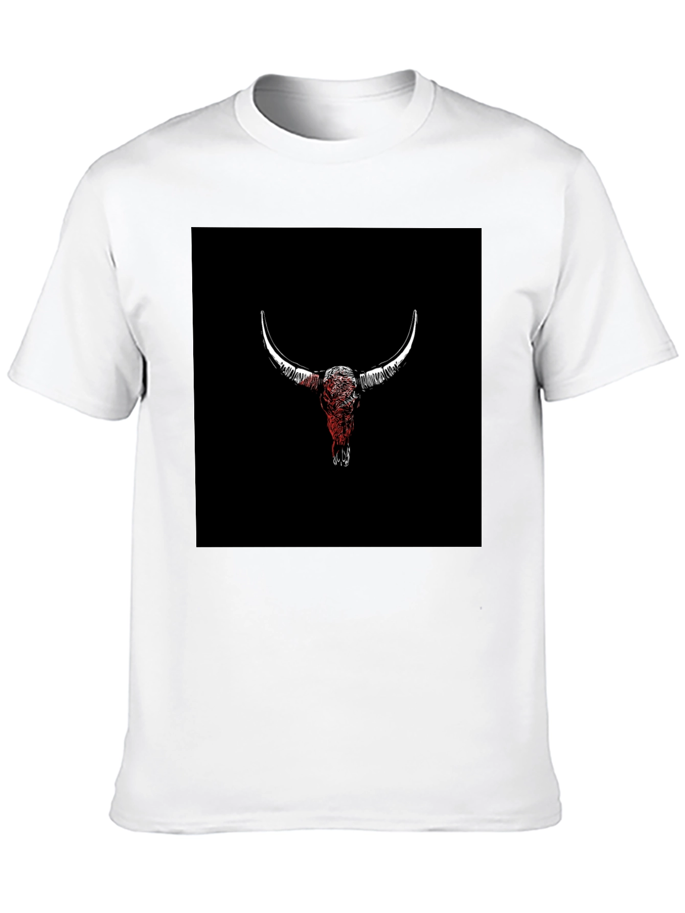 Skull Graphic Print T-Shirt
