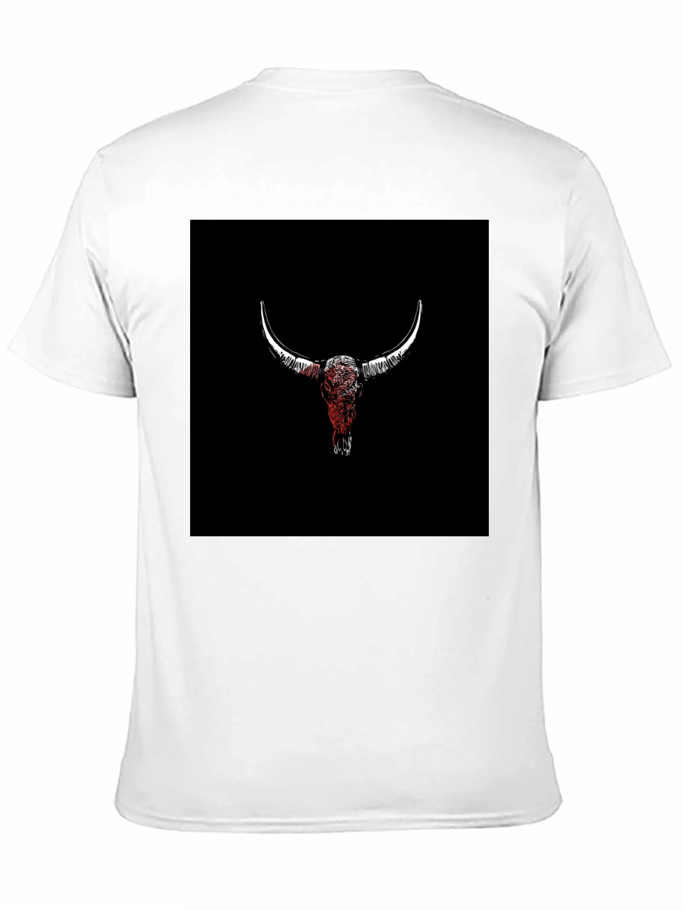 Skull Graphic Print T-Shirt