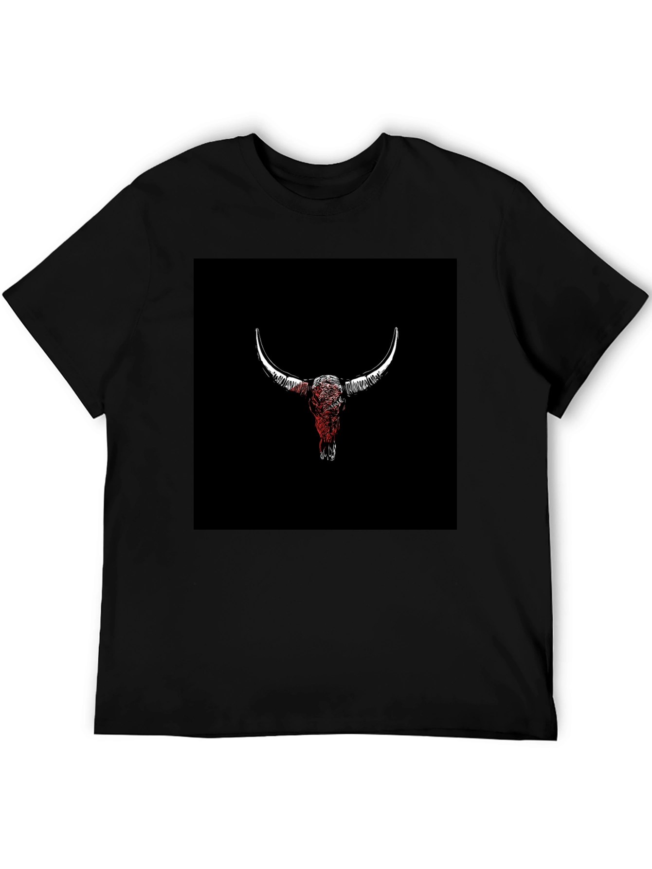 Skull Graphic Print T-Shirt