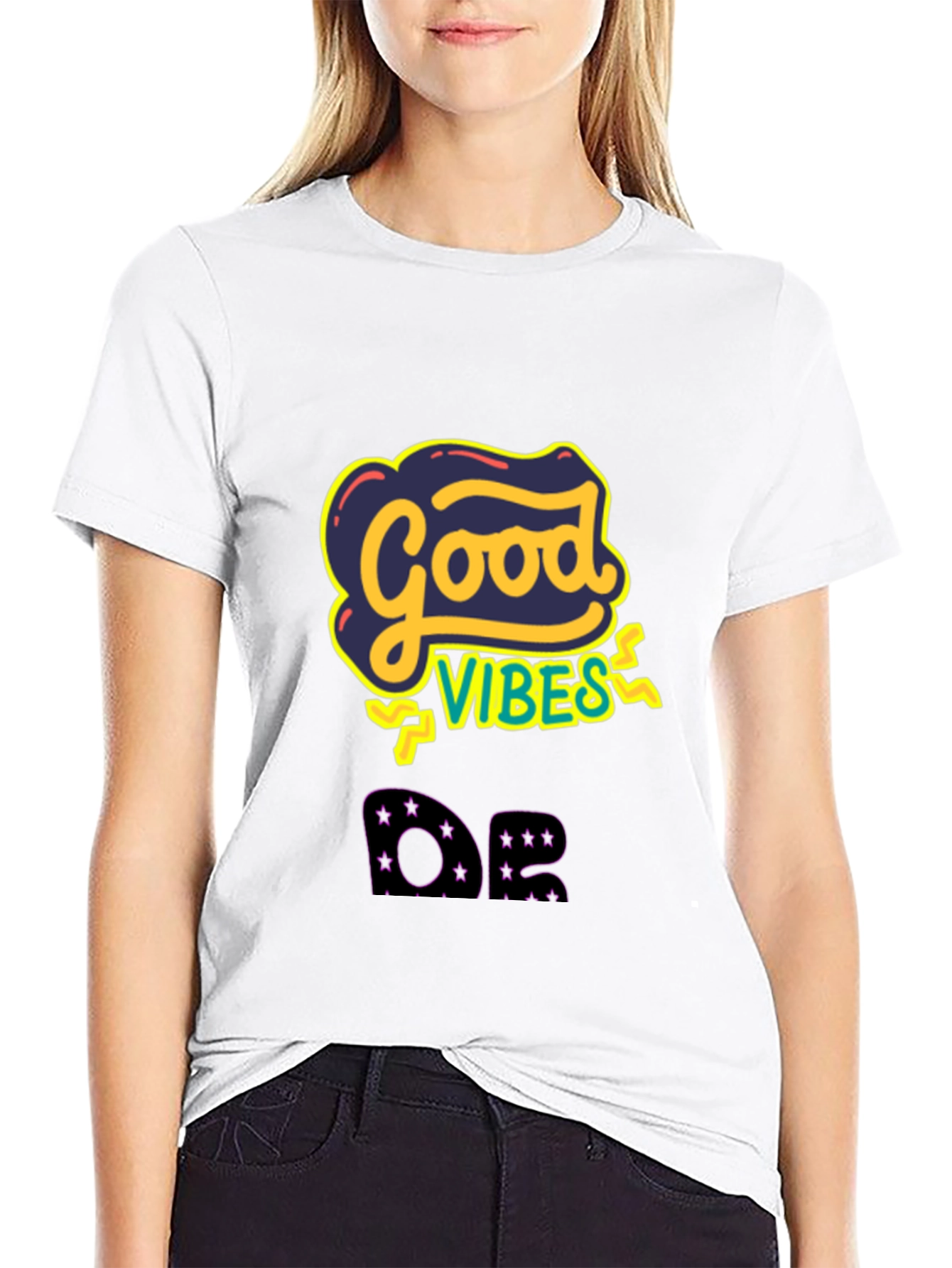 Good Vibes Graphic Tee - Mens Black T-Shirt