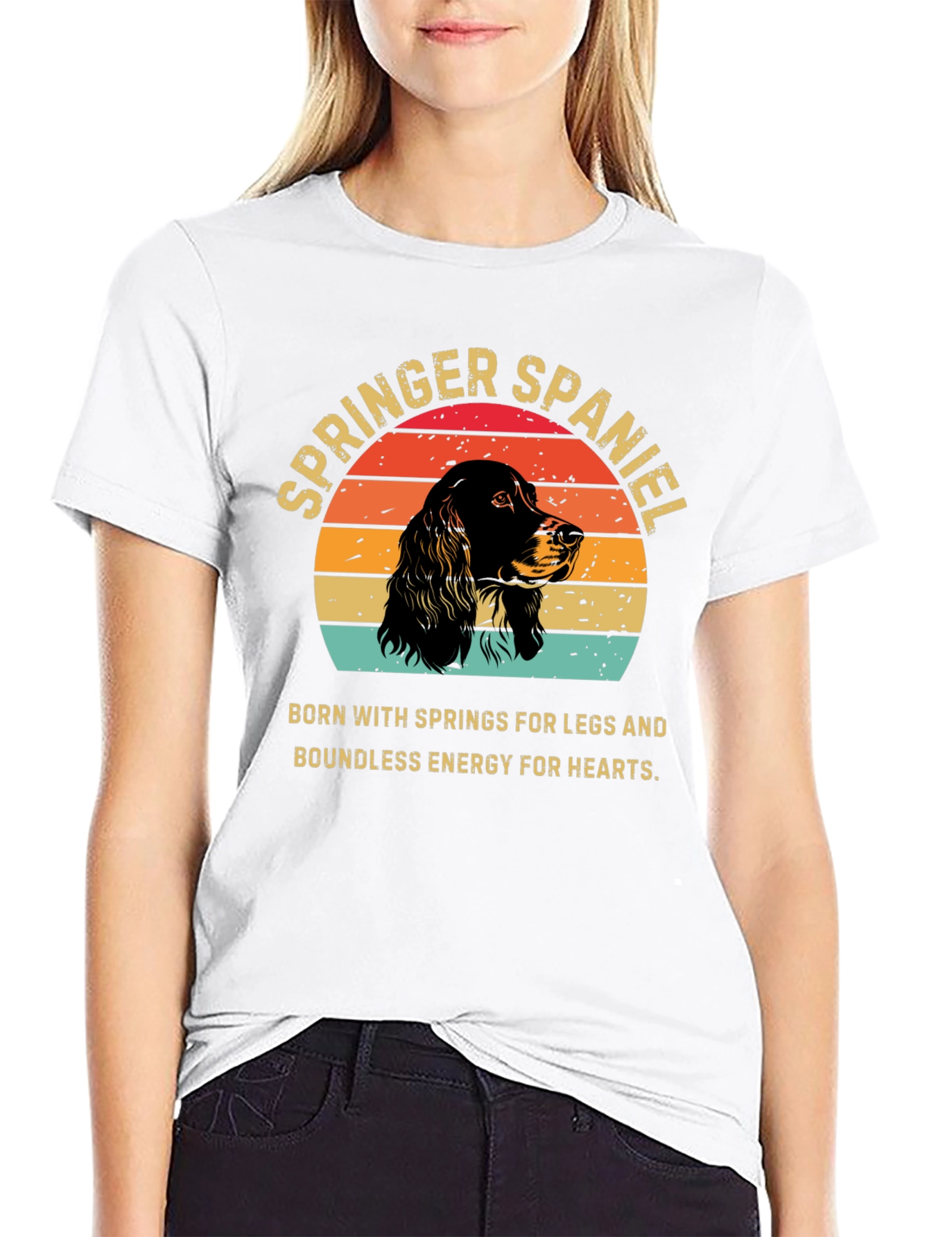 Springer Spaniel T-Shirt Dog Lover Tee
