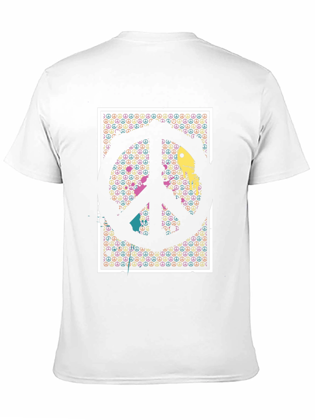 Peace Sign Graphic Tee - Relaxed Fit