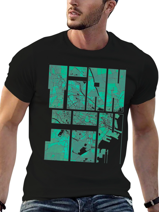 Tokyo Map T-Shirt - Urban Style