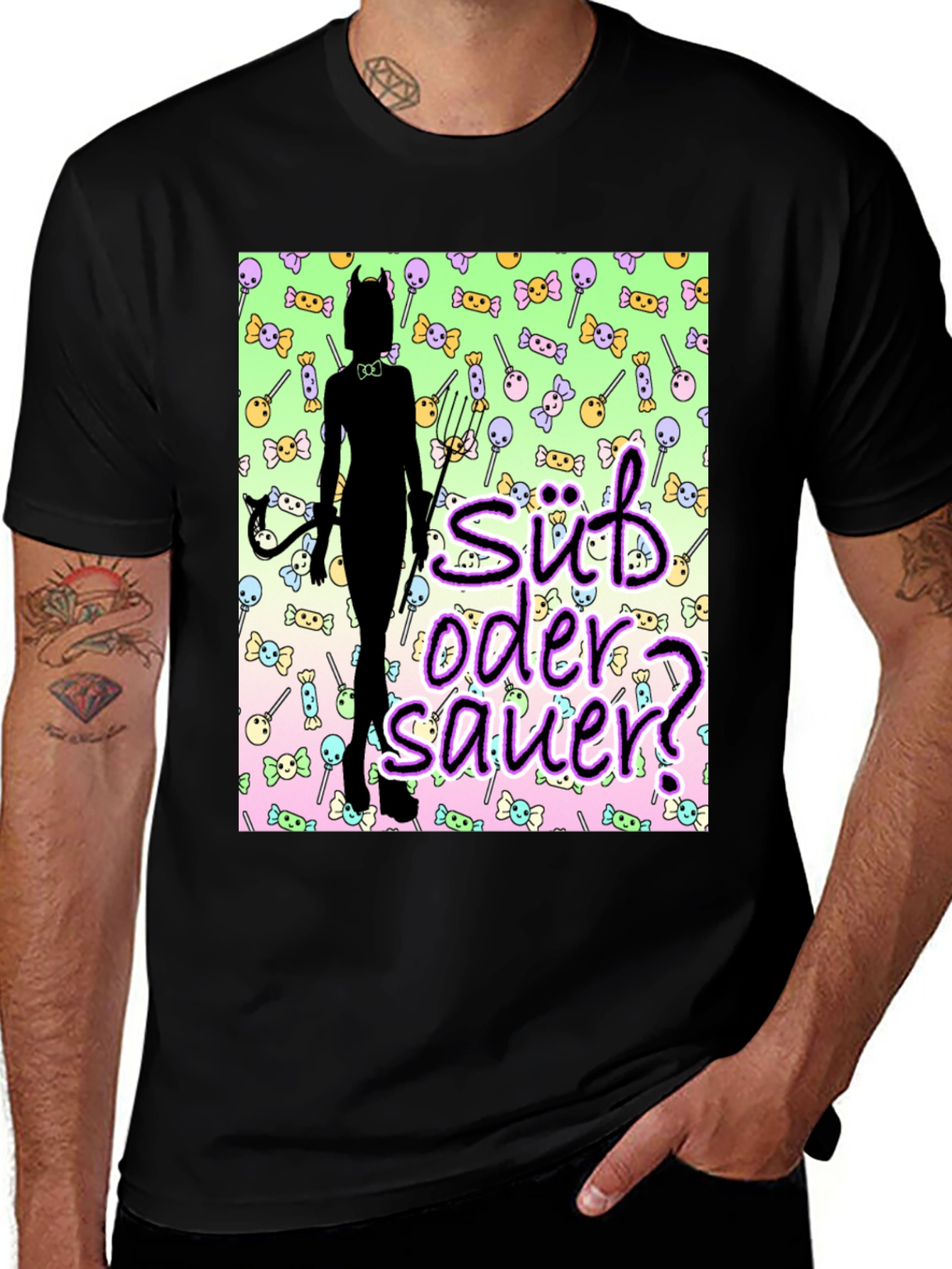 Süß oder Sauer? Devilish Sweet & Sour T-Shirt