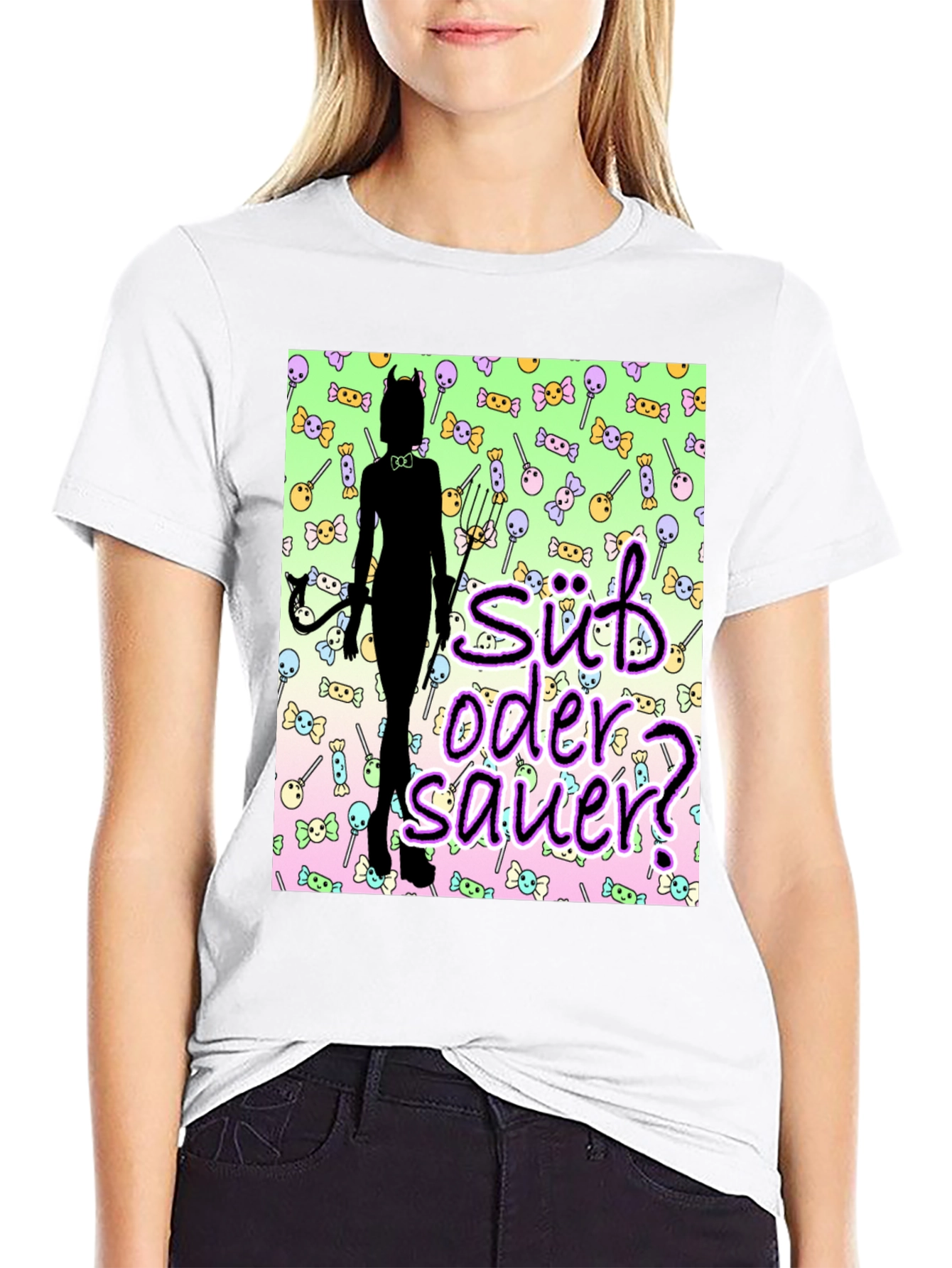 Süß oder Sauer? Devilish Sweet & Sour T-Shirt
