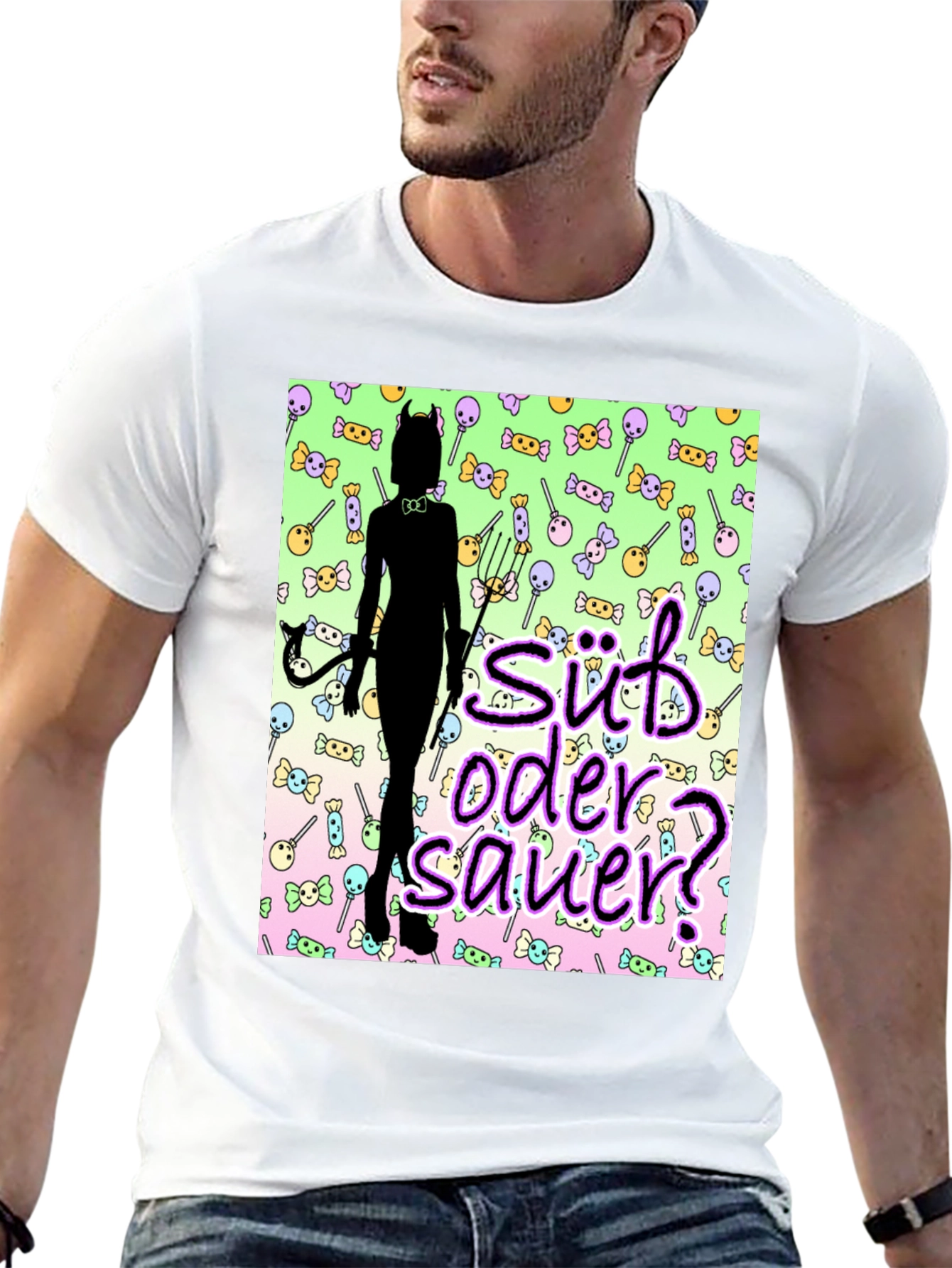 Süß oder Sauer? Devilish Sweet & Sour T-Shirt