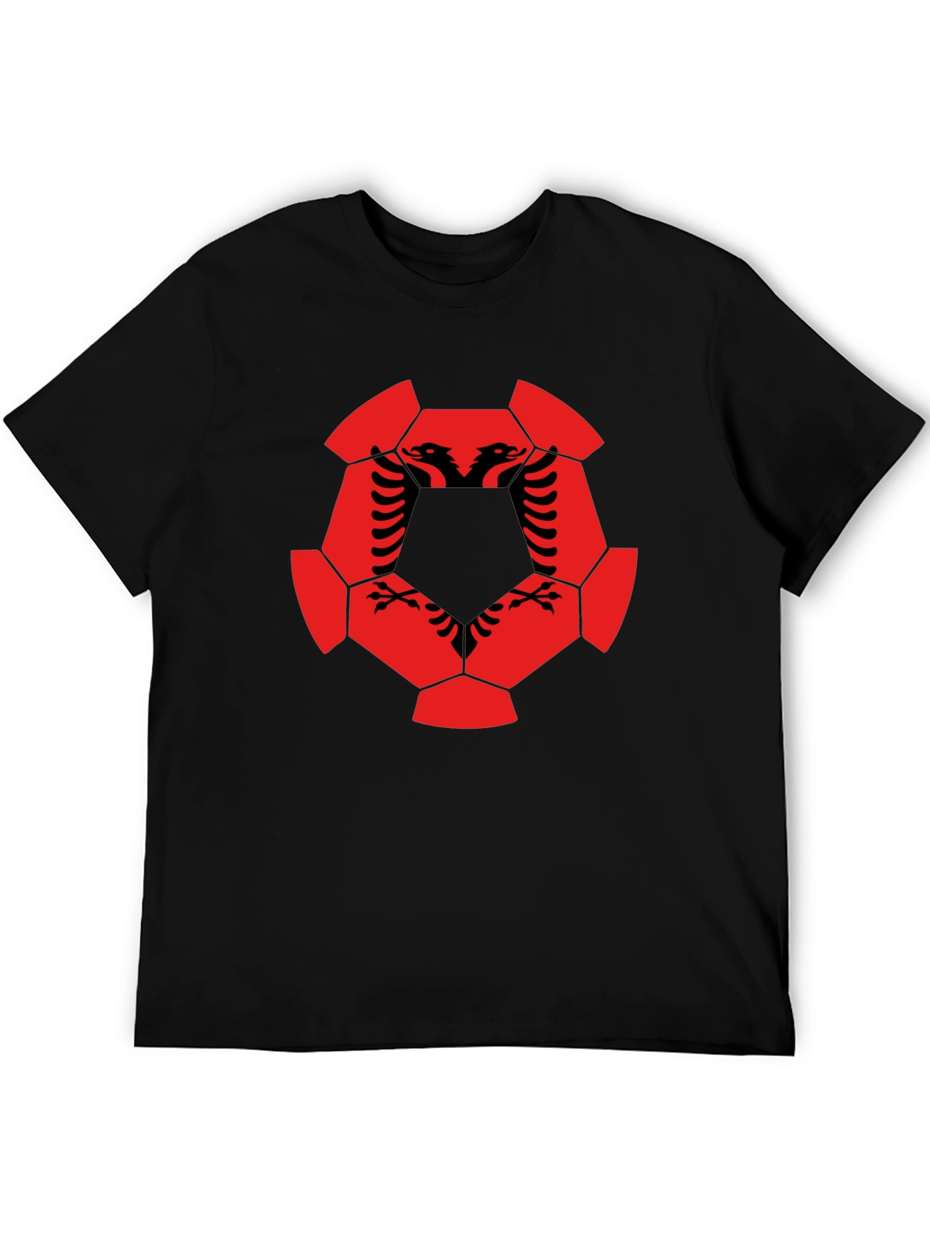 Albanian Soccer Ball T-Shirt