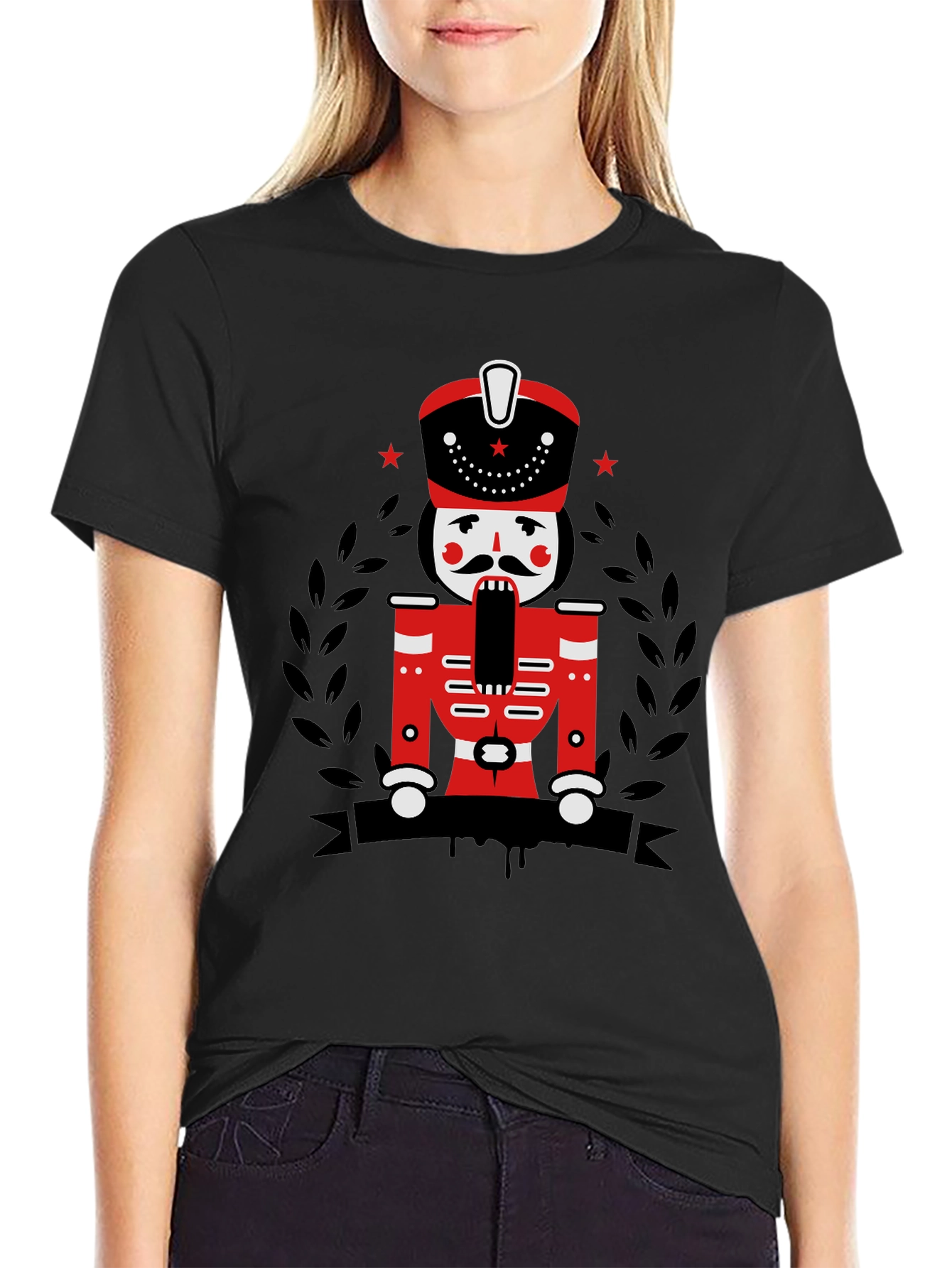 Nutcracker Graphic Tee - Holiday Festive Style
