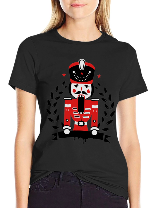 Nutcracker Graphic Tee - Holiday Festive Style
