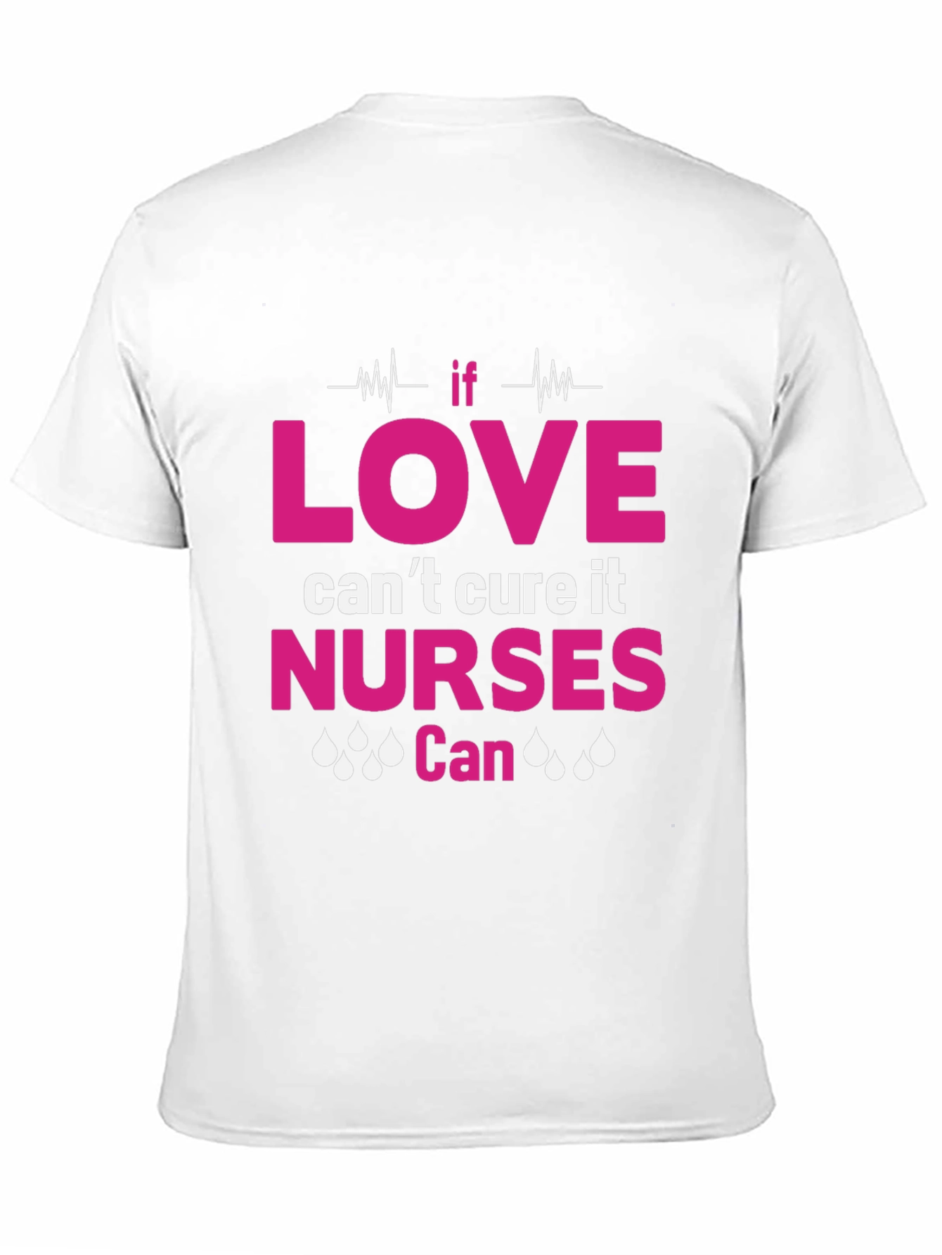 Nurses Can Cure It T-Shirt - Black