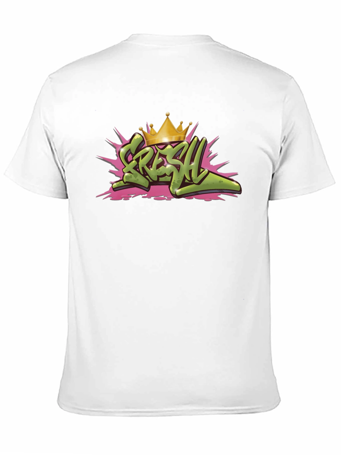 Fresh Crown Graphic Black T-Shirt