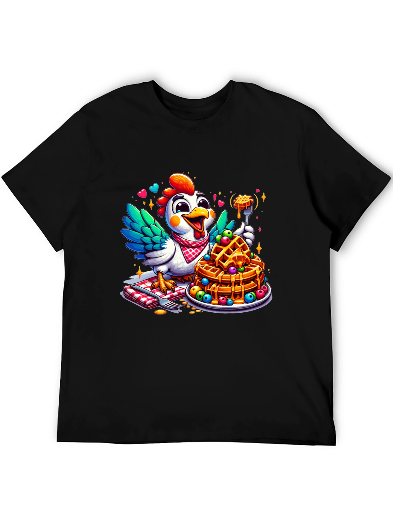 Chicken Waffles Graphic Tee