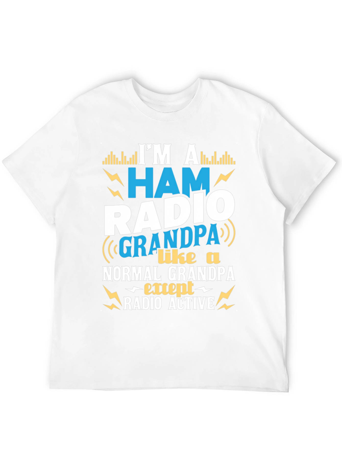 Ham Radio Grandpa T-Shirt - Radio Active Gift