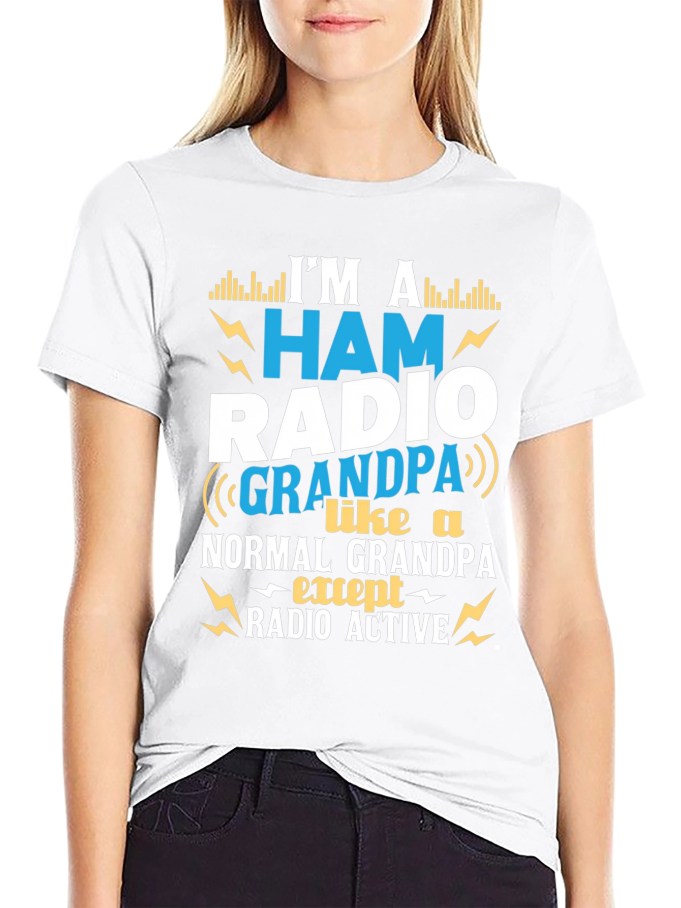 Ham Radio Grandpa T-Shirt - Radio Active Gift